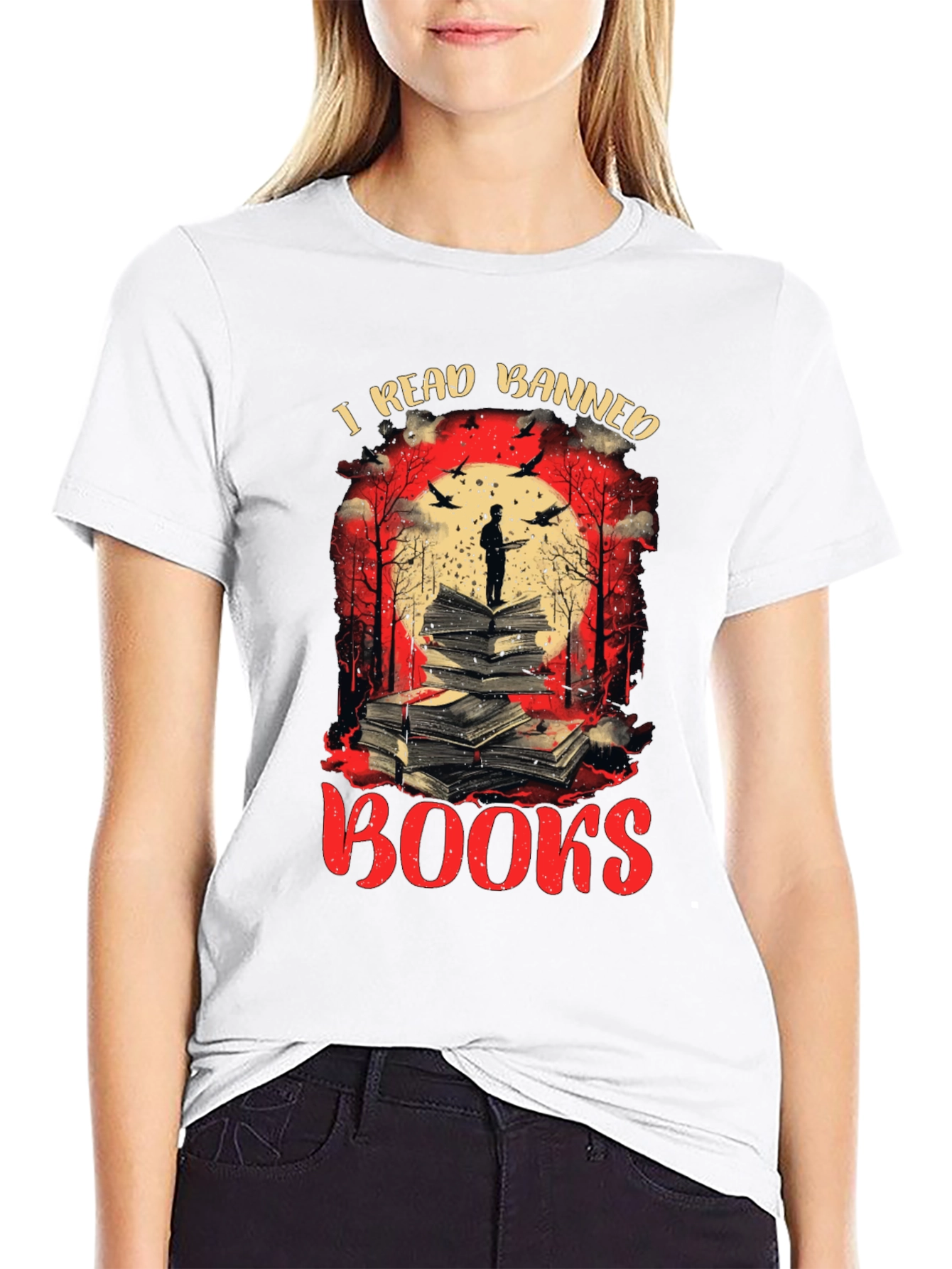 I Read Banned Books Graphic T-Shirt