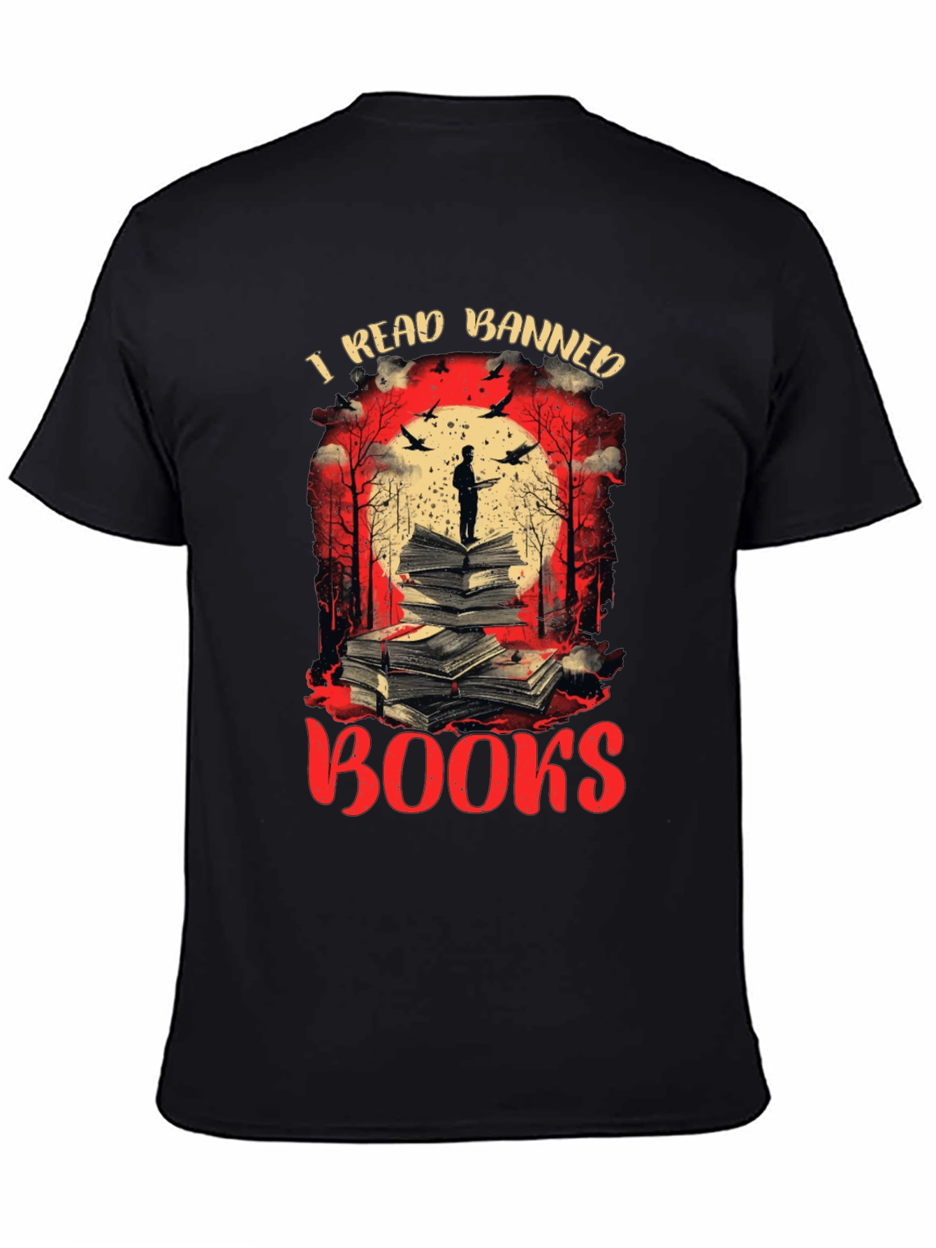I Read Banned Books Graphic T-Shirt