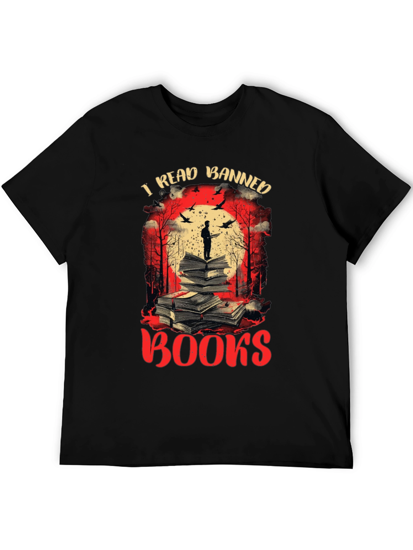 I Read Banned Books Graphic T-Shirt
