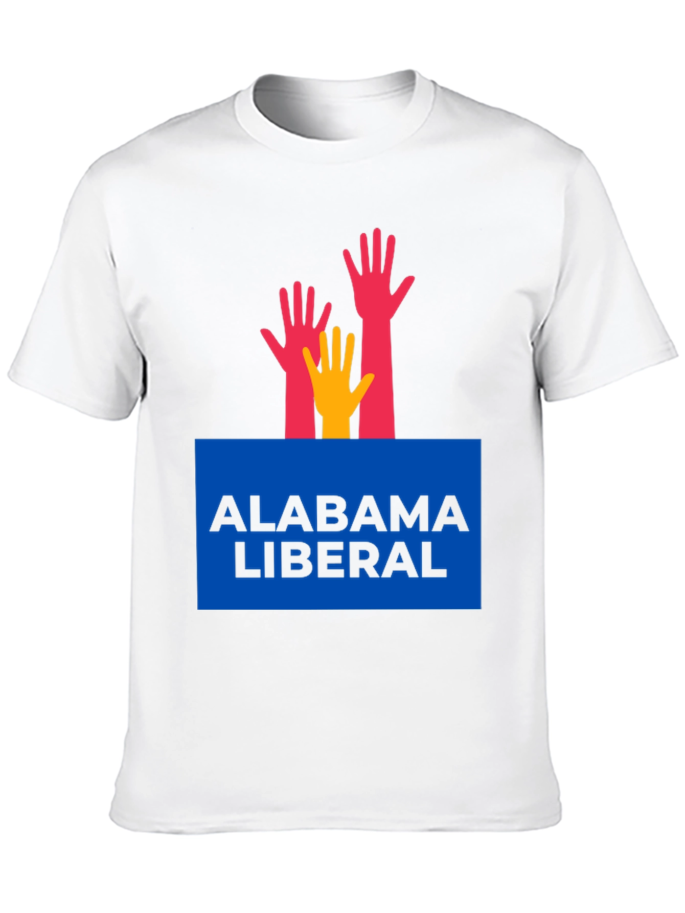Alabama Liberal T-Shirt with Hands Graphic