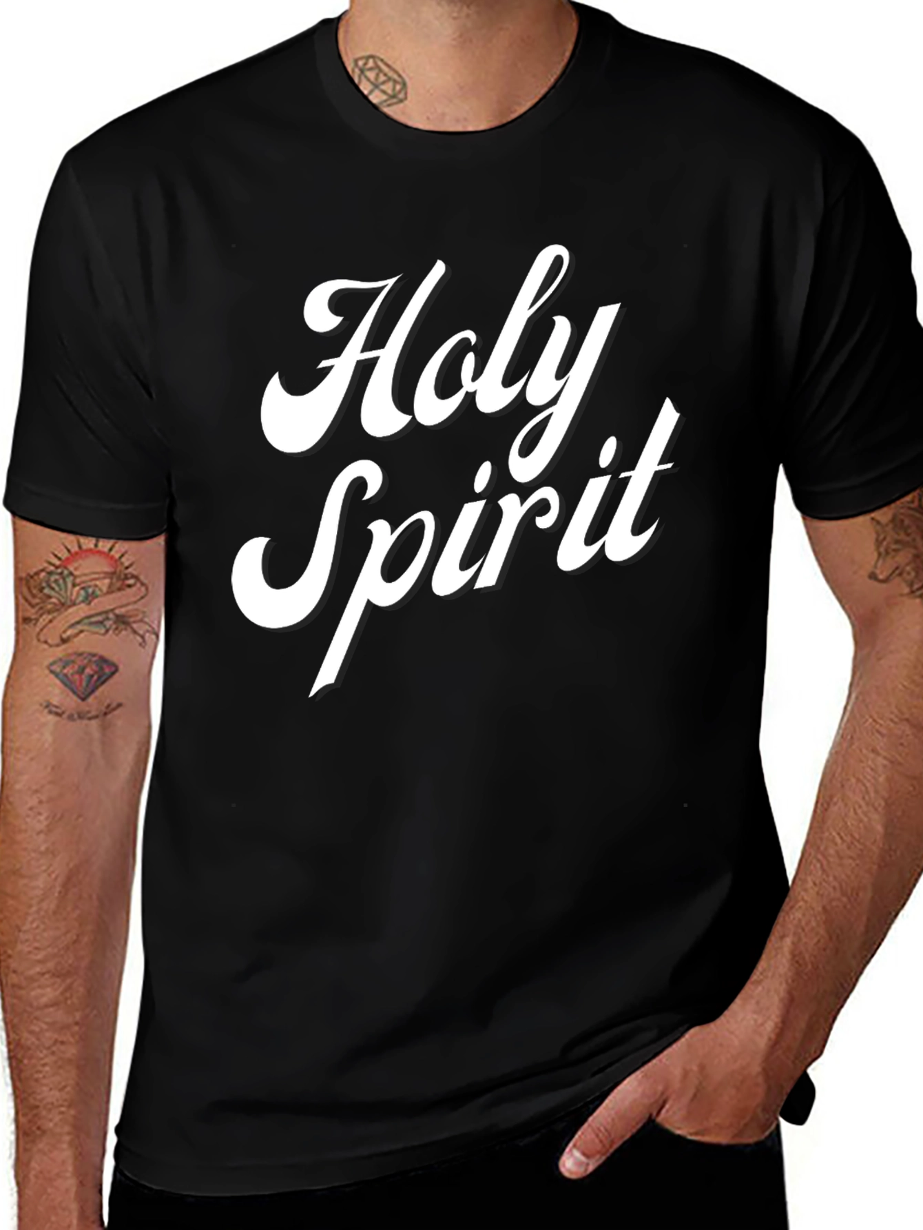 Holy Spirit Graphic T-Shirt - Stylish Christian Apparel