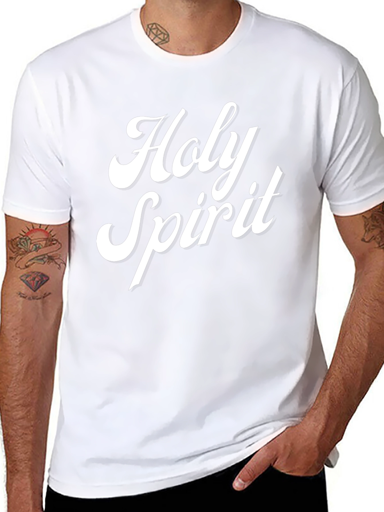 Holy Spirit Graphic T-Shirt - Stylish Christian Apparel