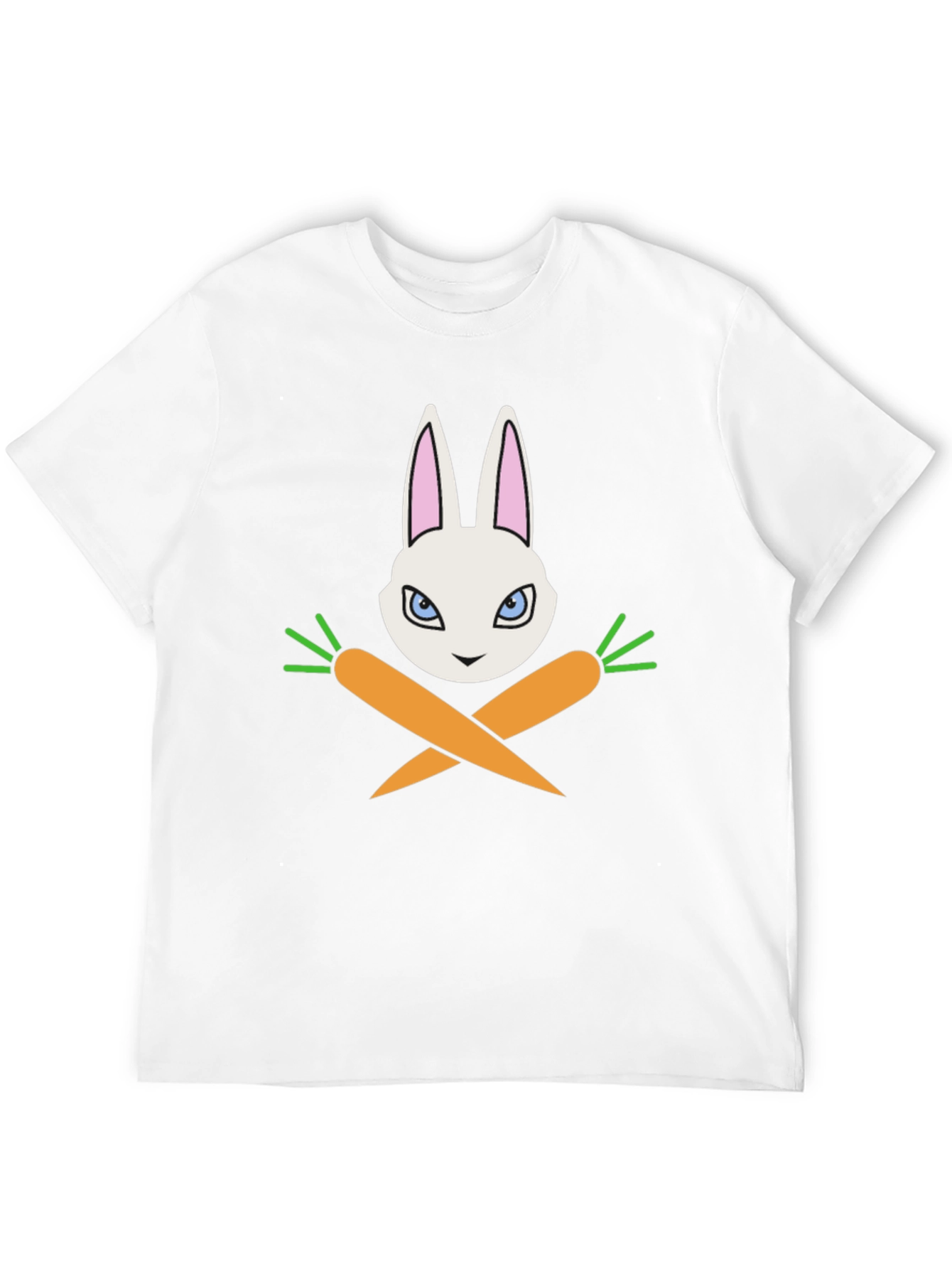Rabbit & Carrots Graphic T-Shirt - Black