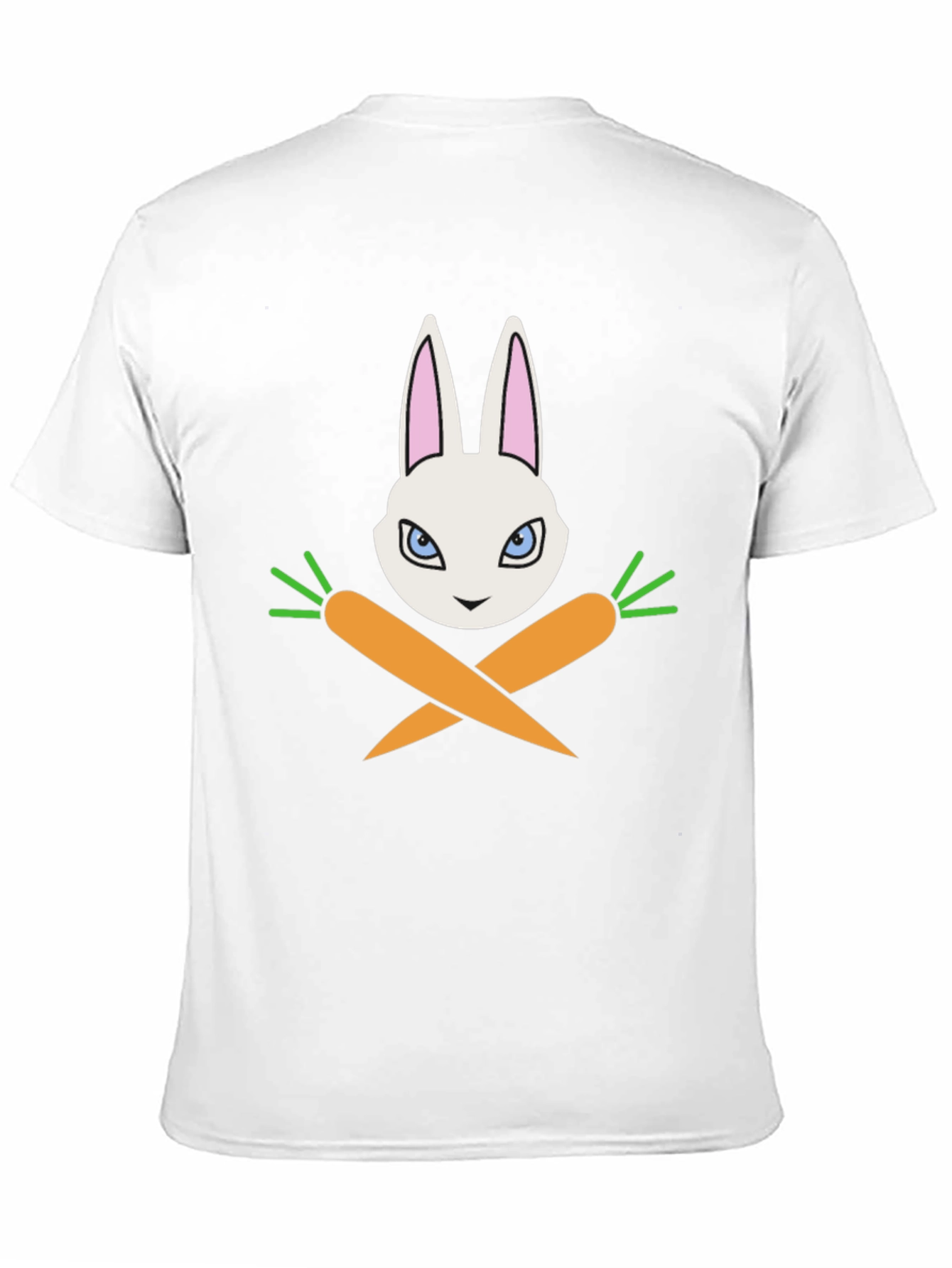 Rabbit & Carrots Graphic T-Shirt - Black