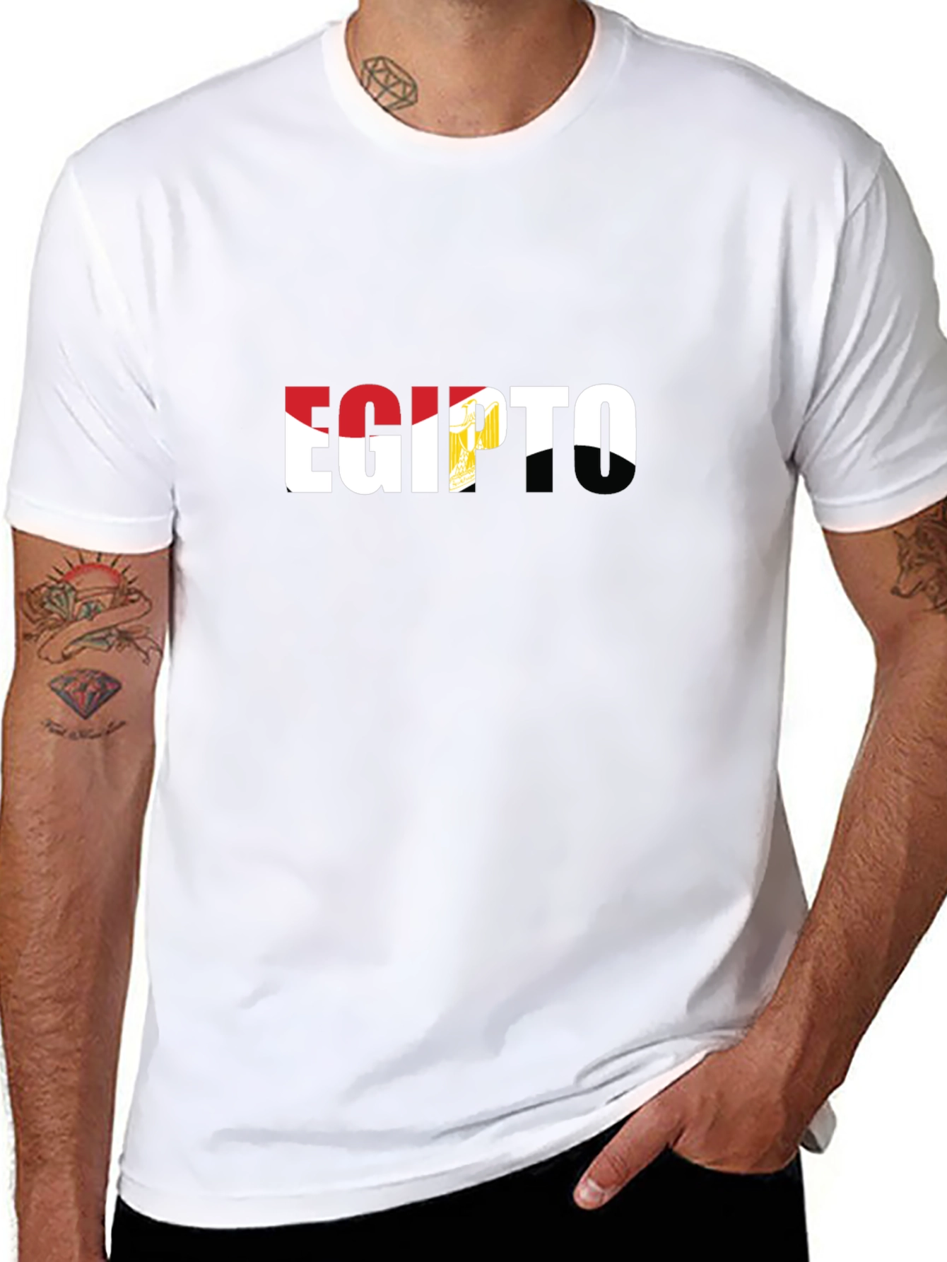 Egipto Graphic Tee - Black