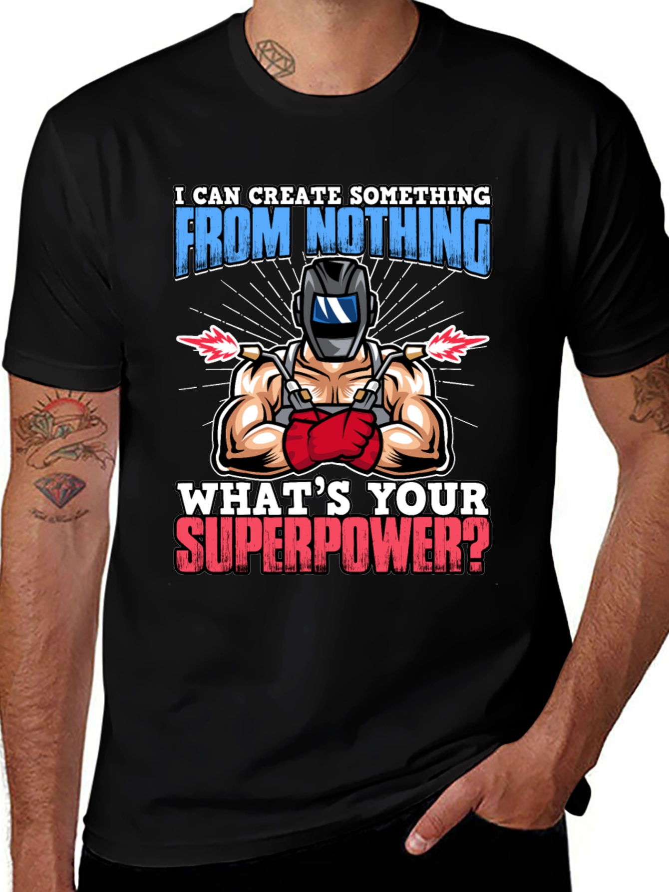 Welder Superpower Graphic Tee