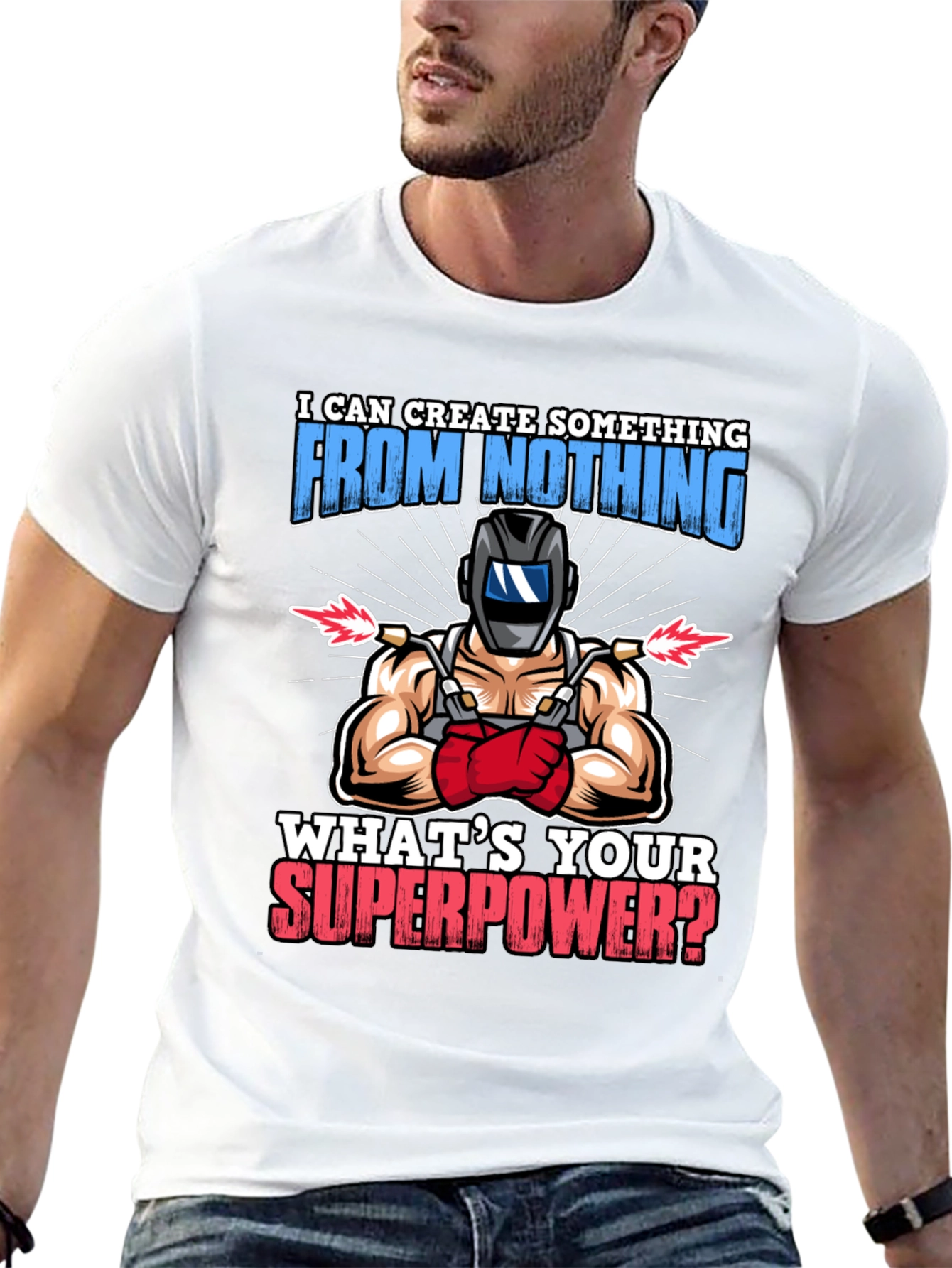 Welder Superpower Graphic Tee