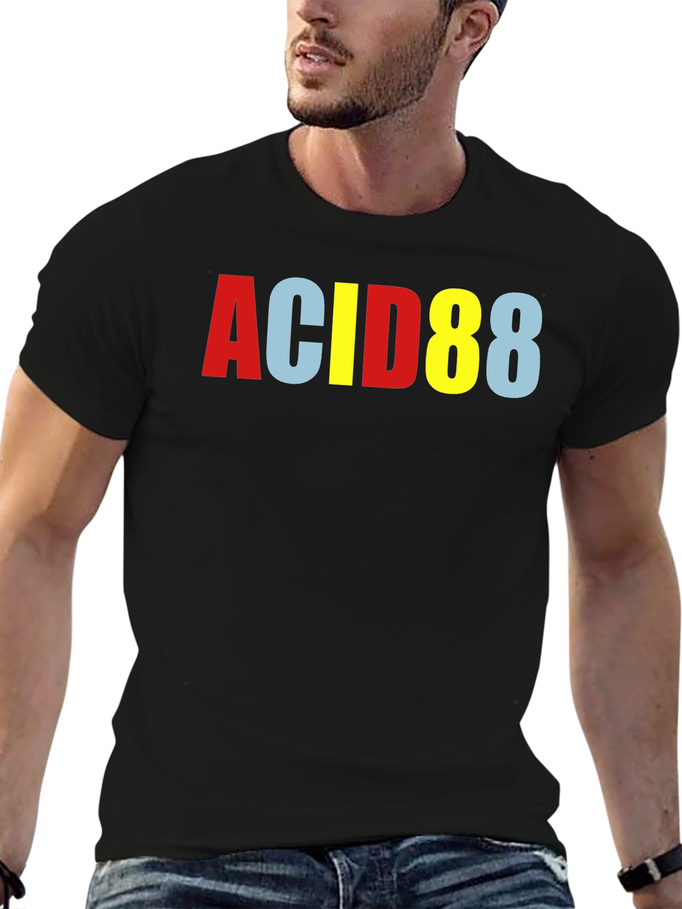 ACID88 Graphic T-Shirt - Retro Style