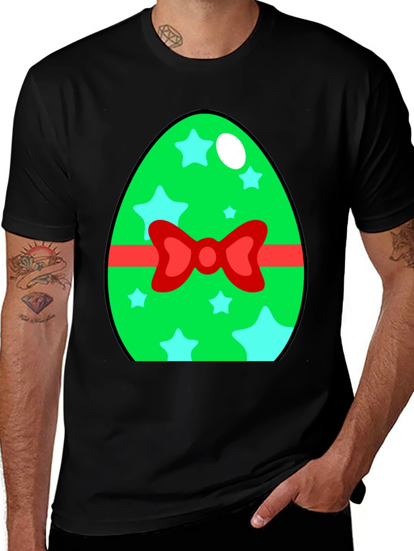 Festive Easter Egg T-Shirt - Cute Holiday Apparel