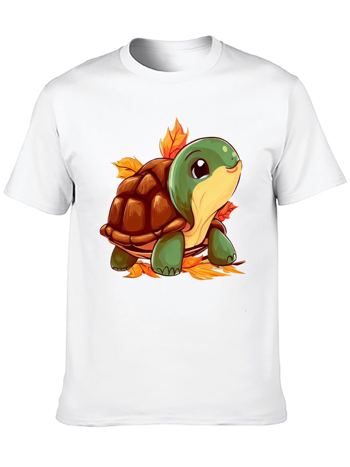 Turtle Graphic Black T-Shirt