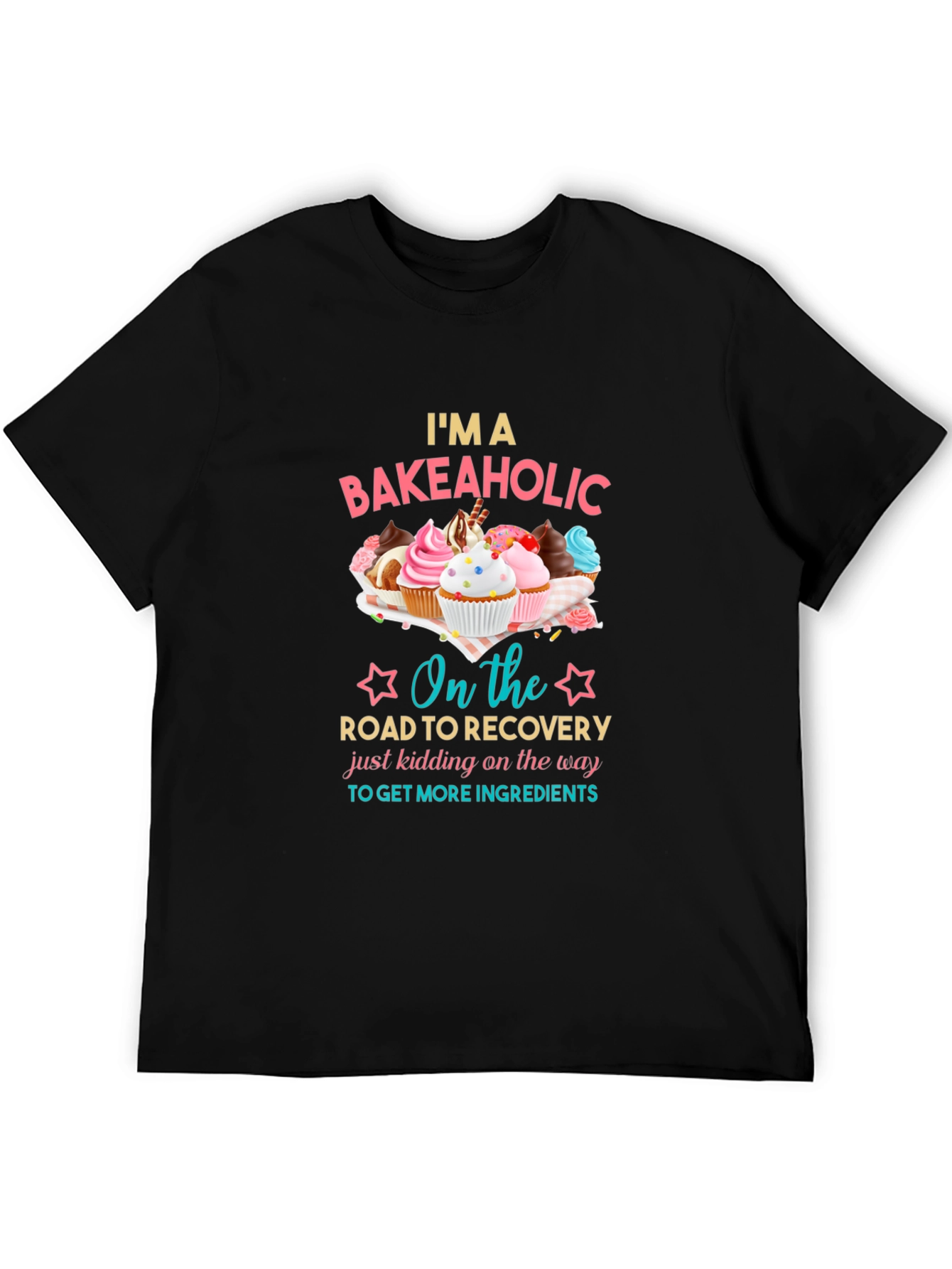 Bakeaholic T-Shirt - Funny Baking Lover Tee