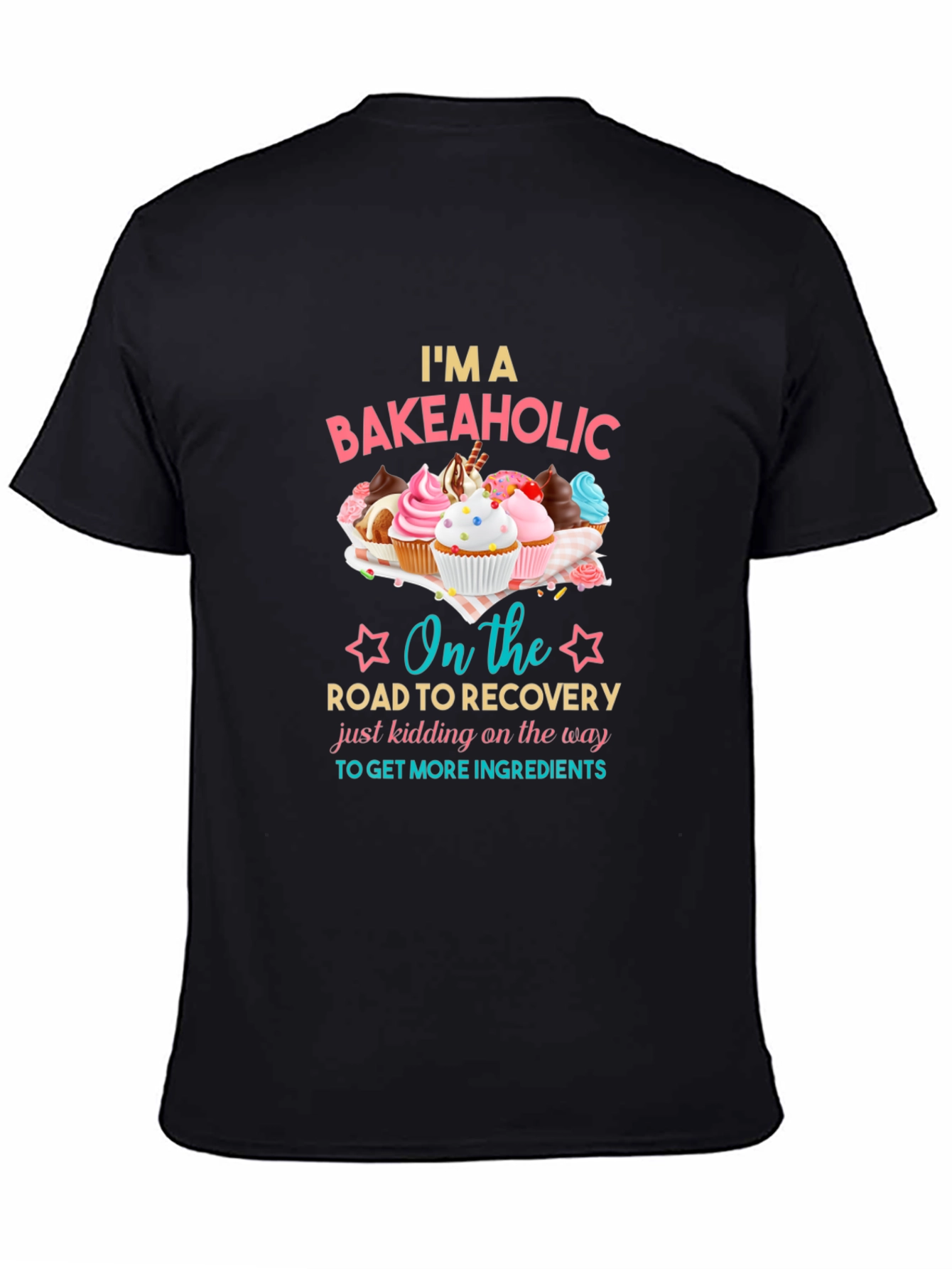 Bakeaholic T-Shirt - Funny Baking Lover Tee