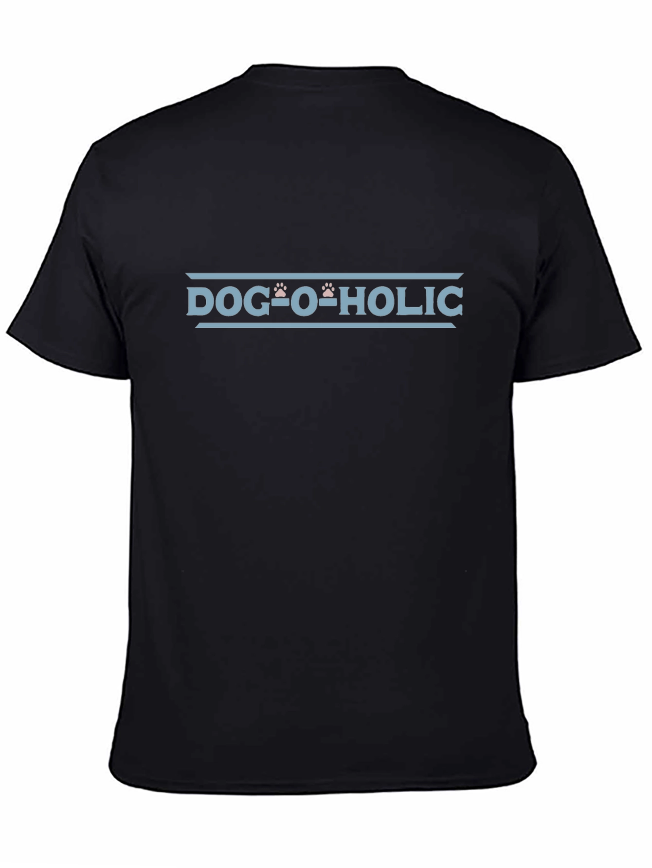 Dog-O-Holic Graphic Tee - Black
