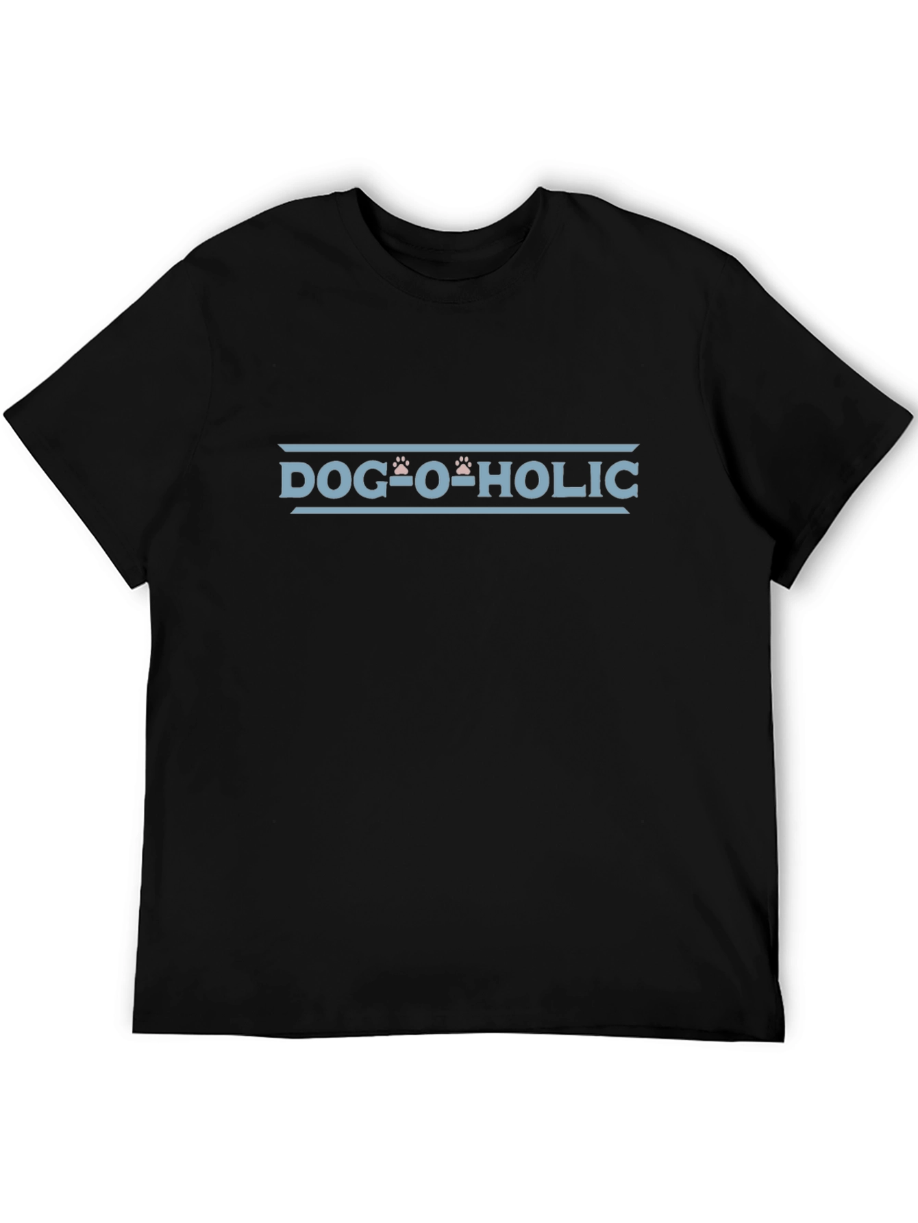 Dog-O-Holic Graphic Tee - Black