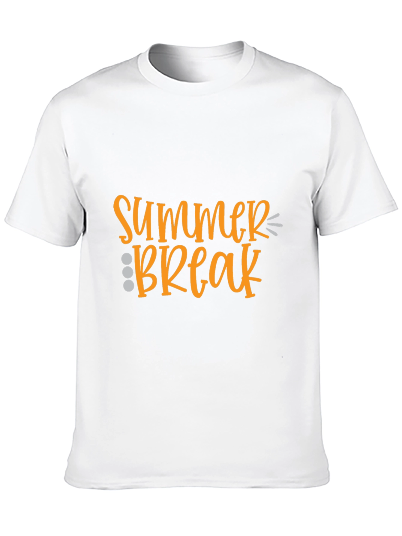 Summer Break Graphic Tee - Black