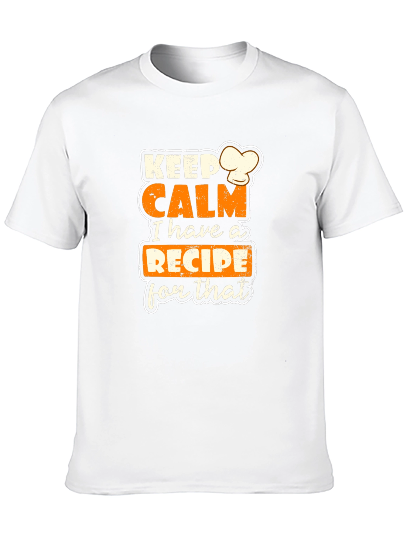 Keep Calm Recipe T-Shirt - Funny Cooking Gift