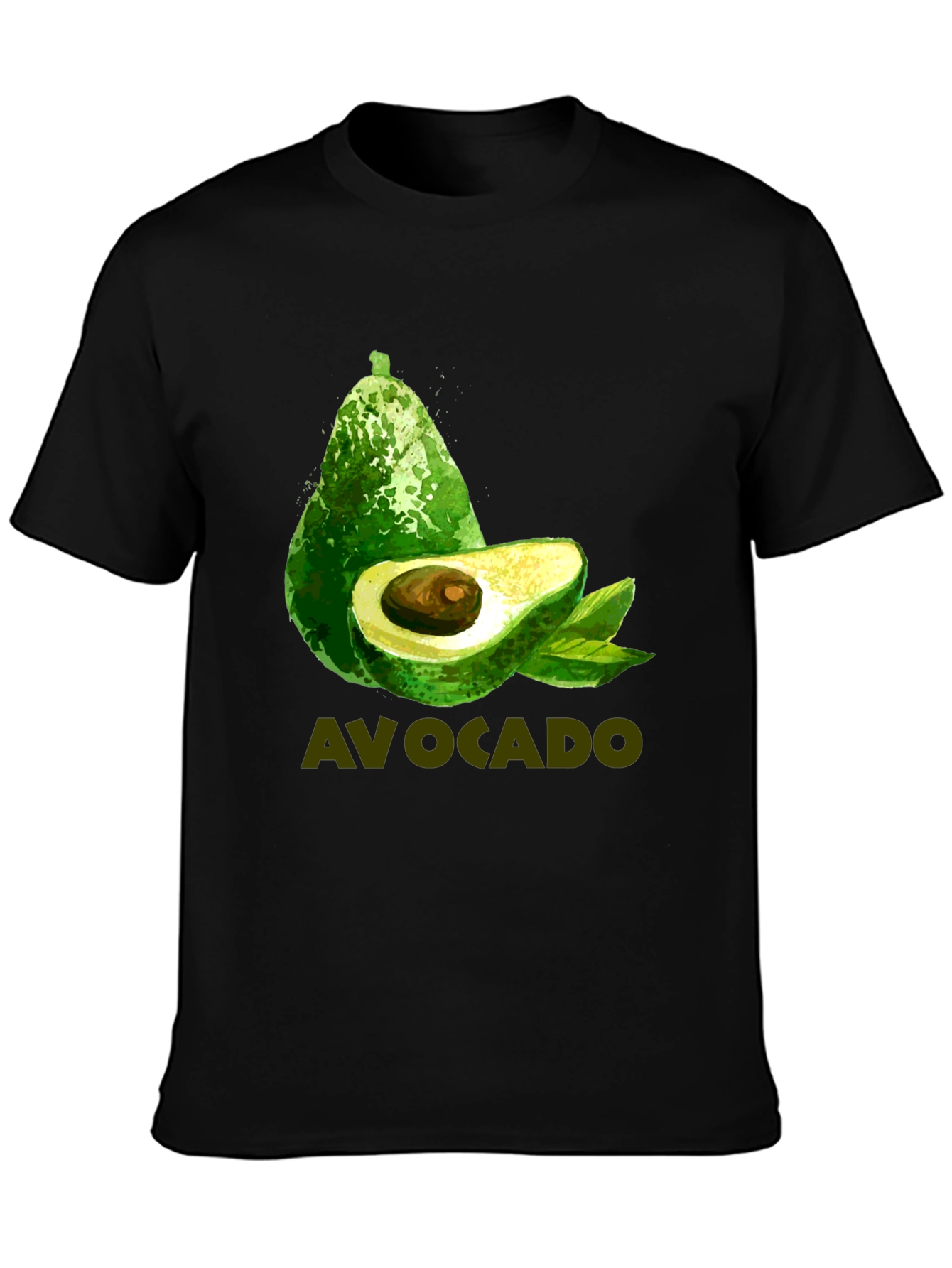 Avocado T-Shirt - Trendy Green Fruit Design