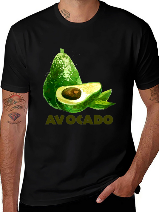 Avocado T-Shirt - Trendy Green Fruit Design