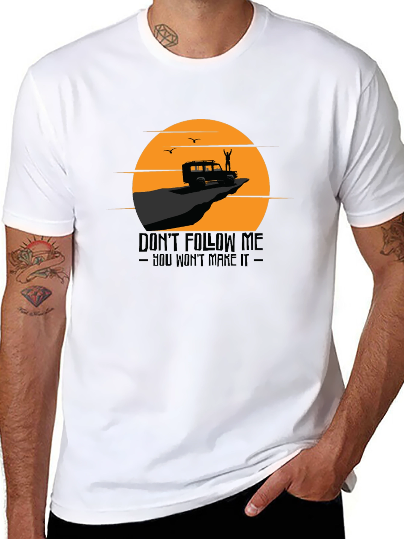 Dont Follow Me T-Shirt Adventure Tee