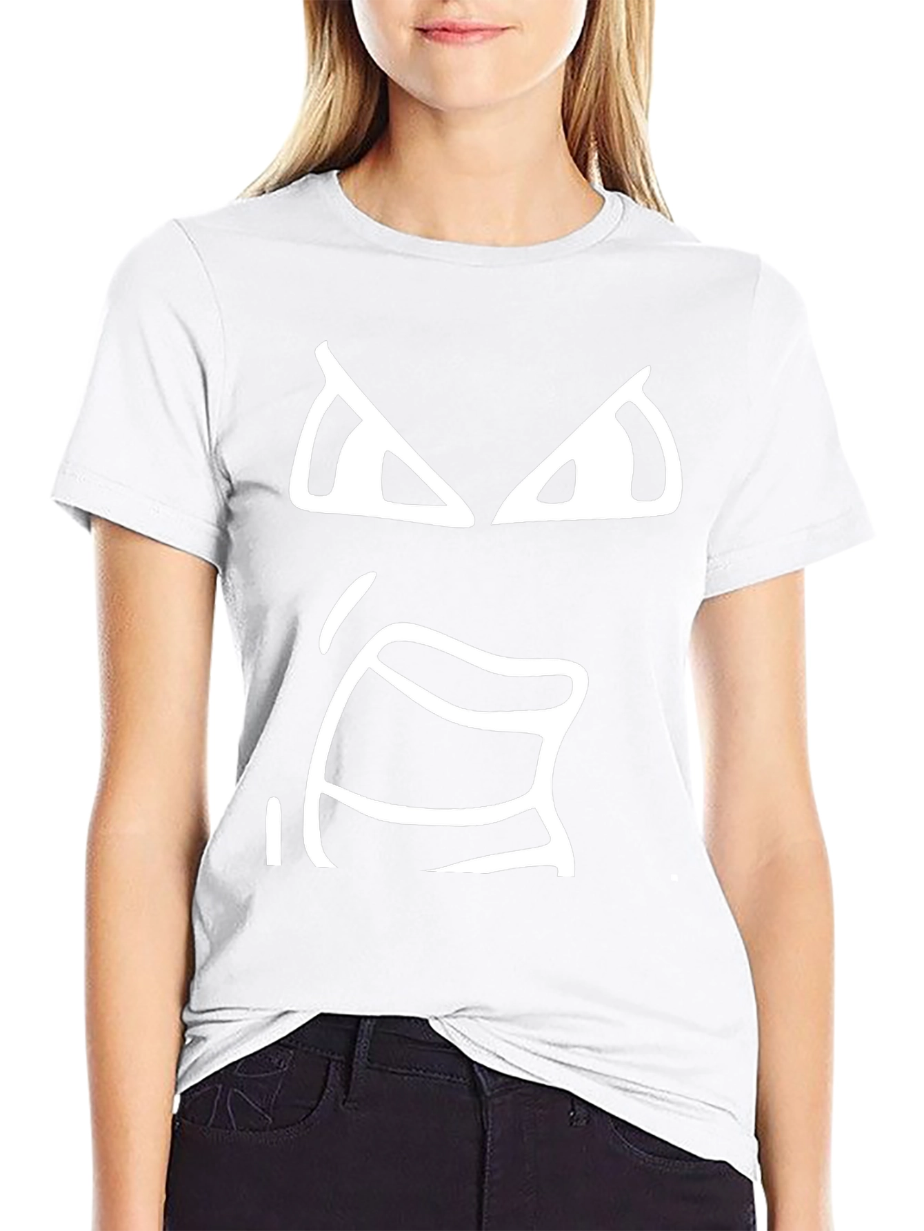 Funny Face Black T-Shirt