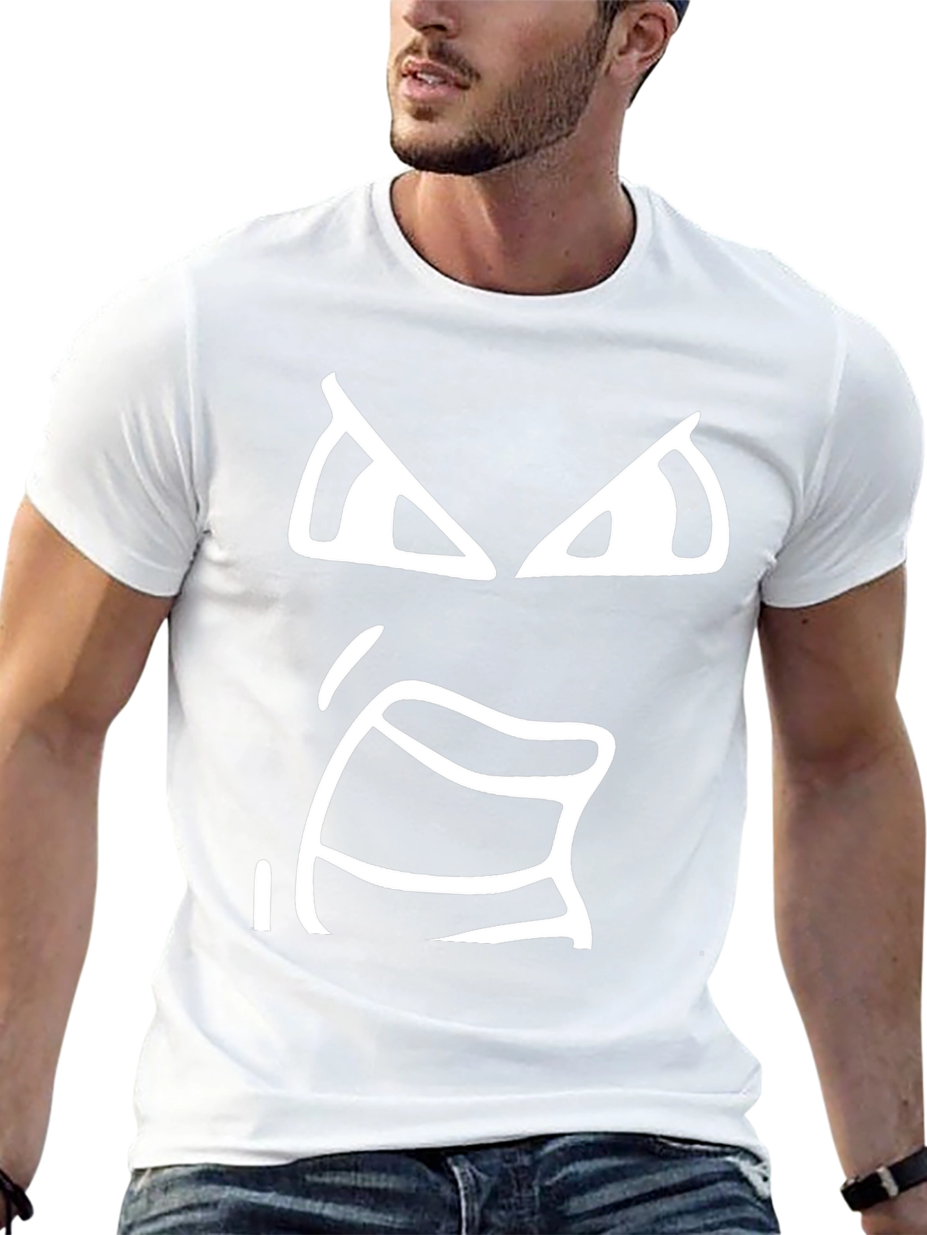 Funny Face Black T-Shirt