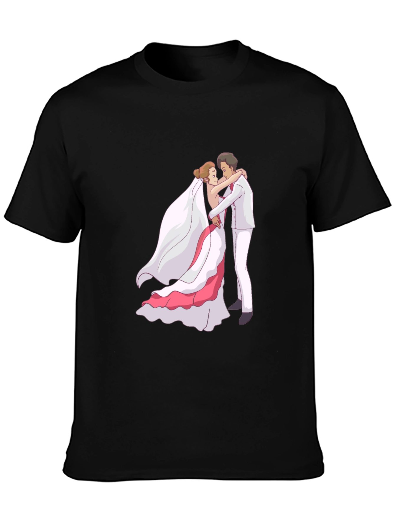 Wedding Couple Graphic T-Shirt