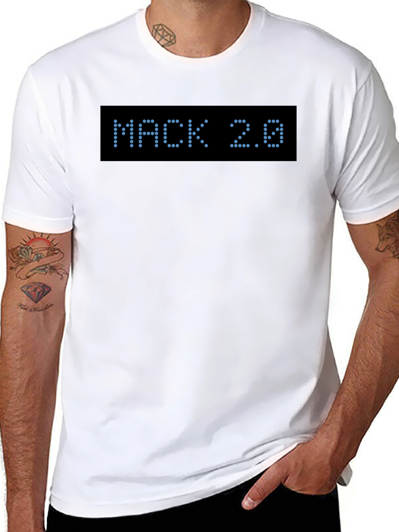 Mack 2.0 LED T-Shirt - Pixel Design