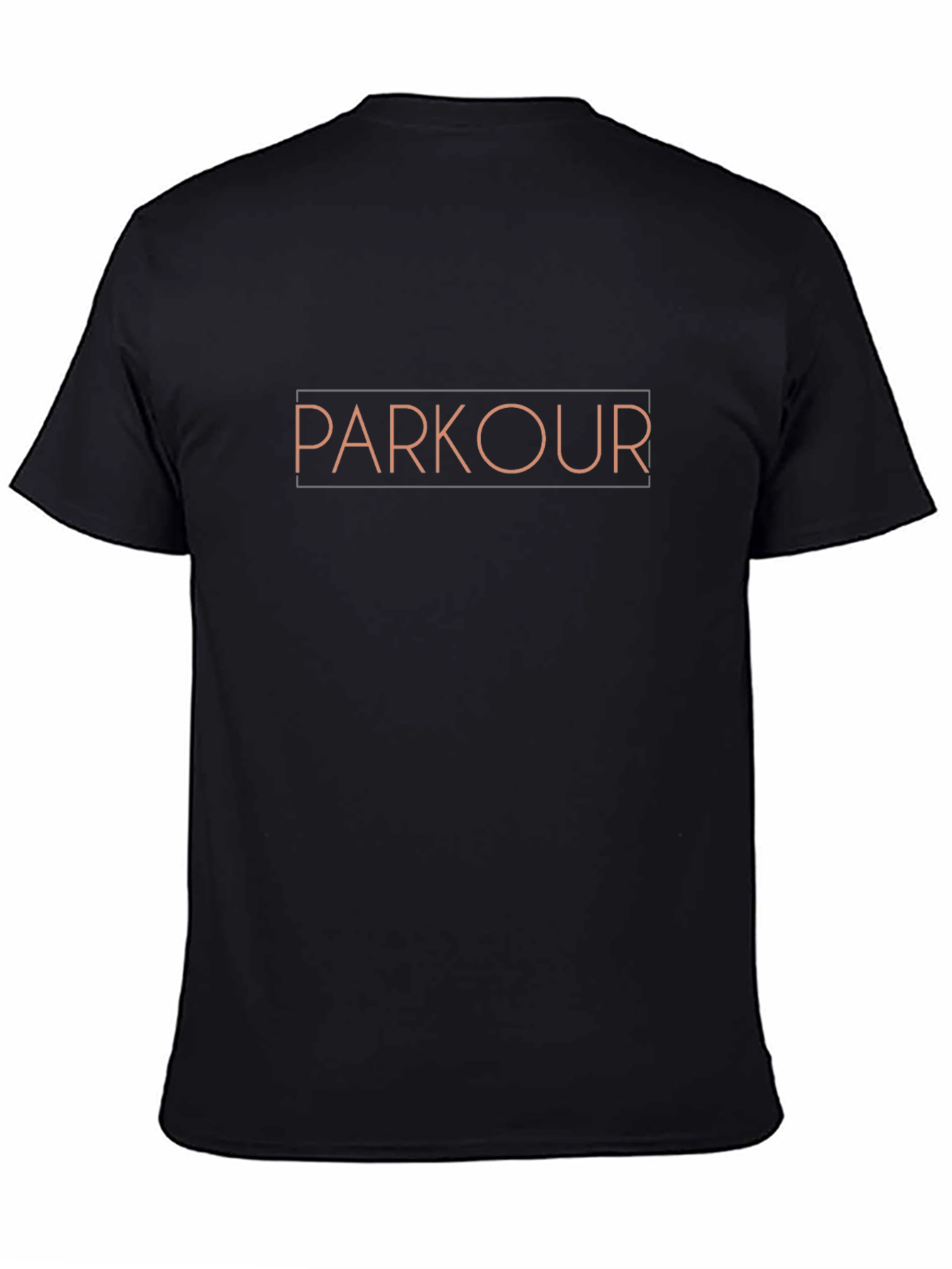 Parkour Graphic Tee - Urban Style Black T-Shirt