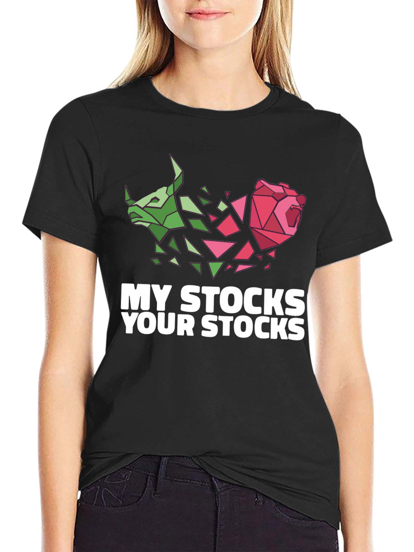 Bull and Bear Stocks T-Shirt