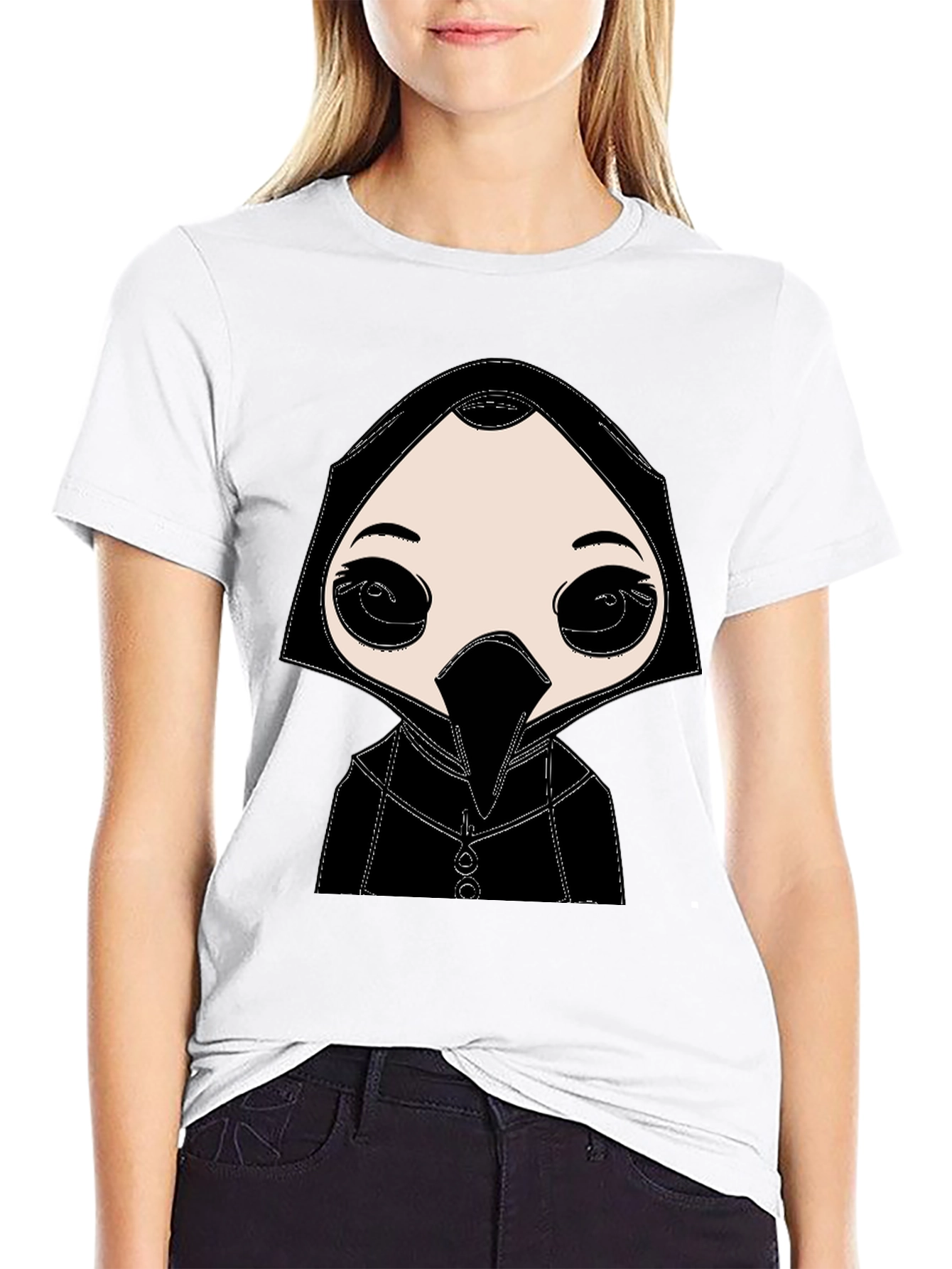 Plague Doctor Graphic Tee - Unique Design