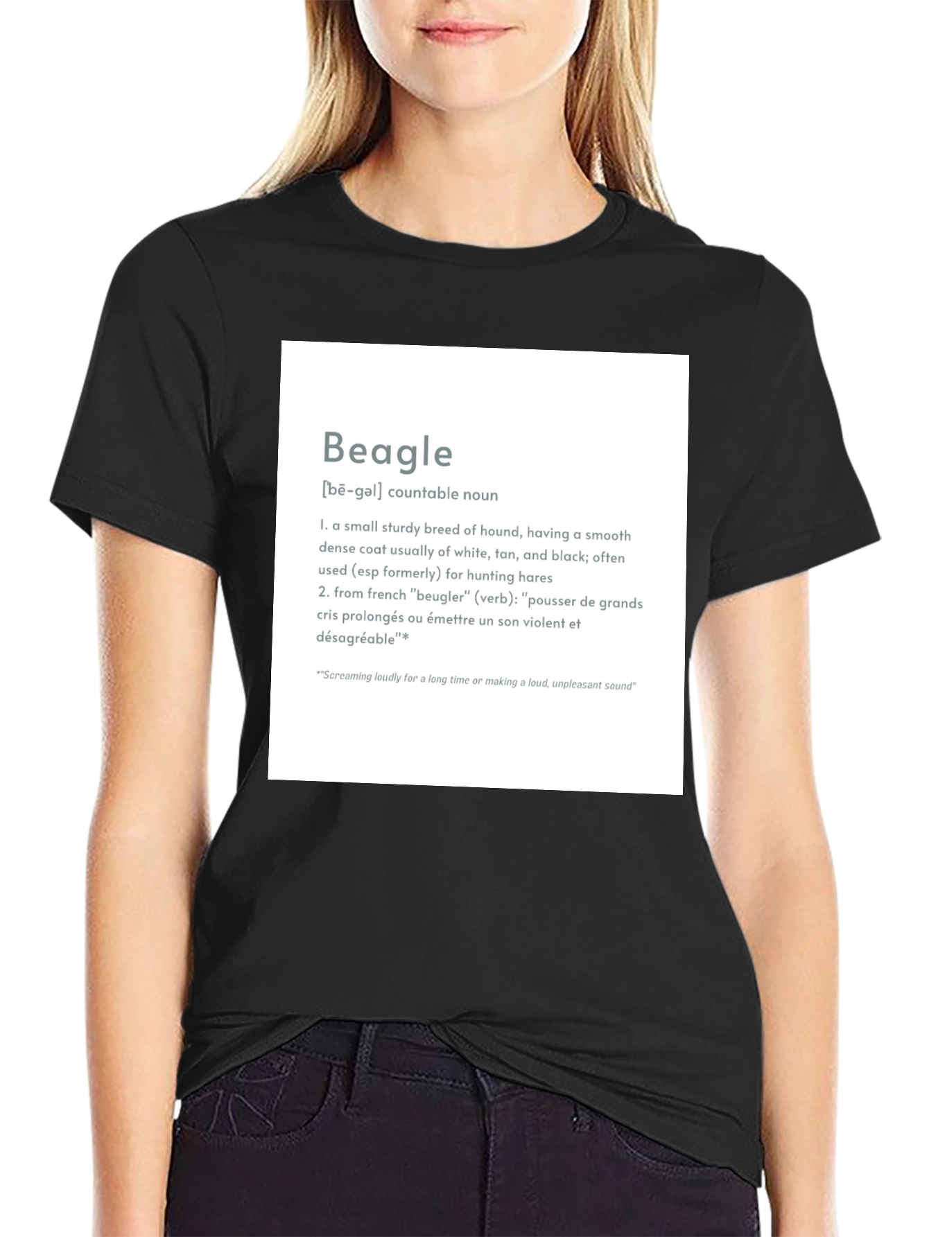 Beagle Definition T-Shirt - Dog Lover Tee