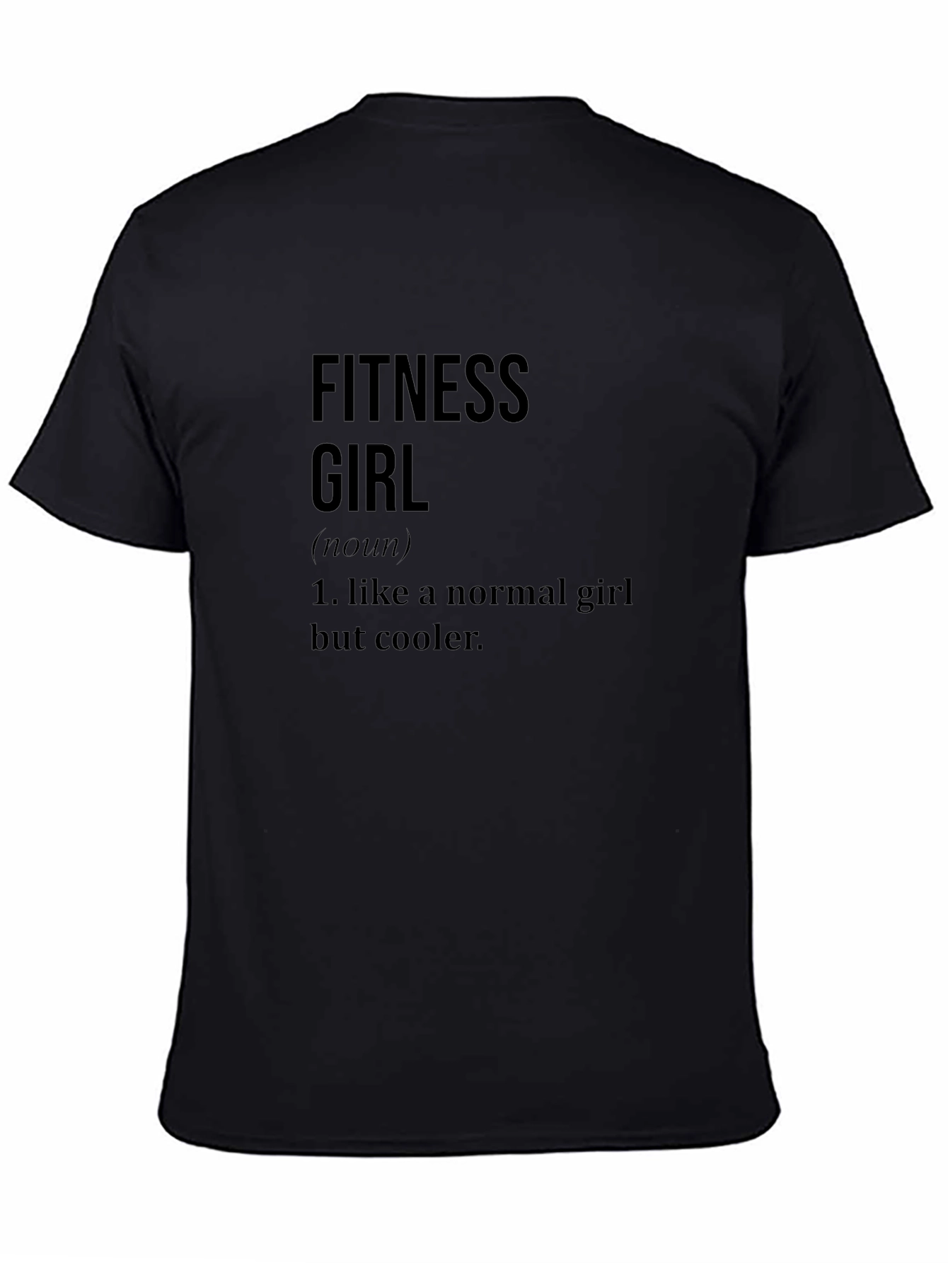 Fitness Girl Definition Graphic Tee