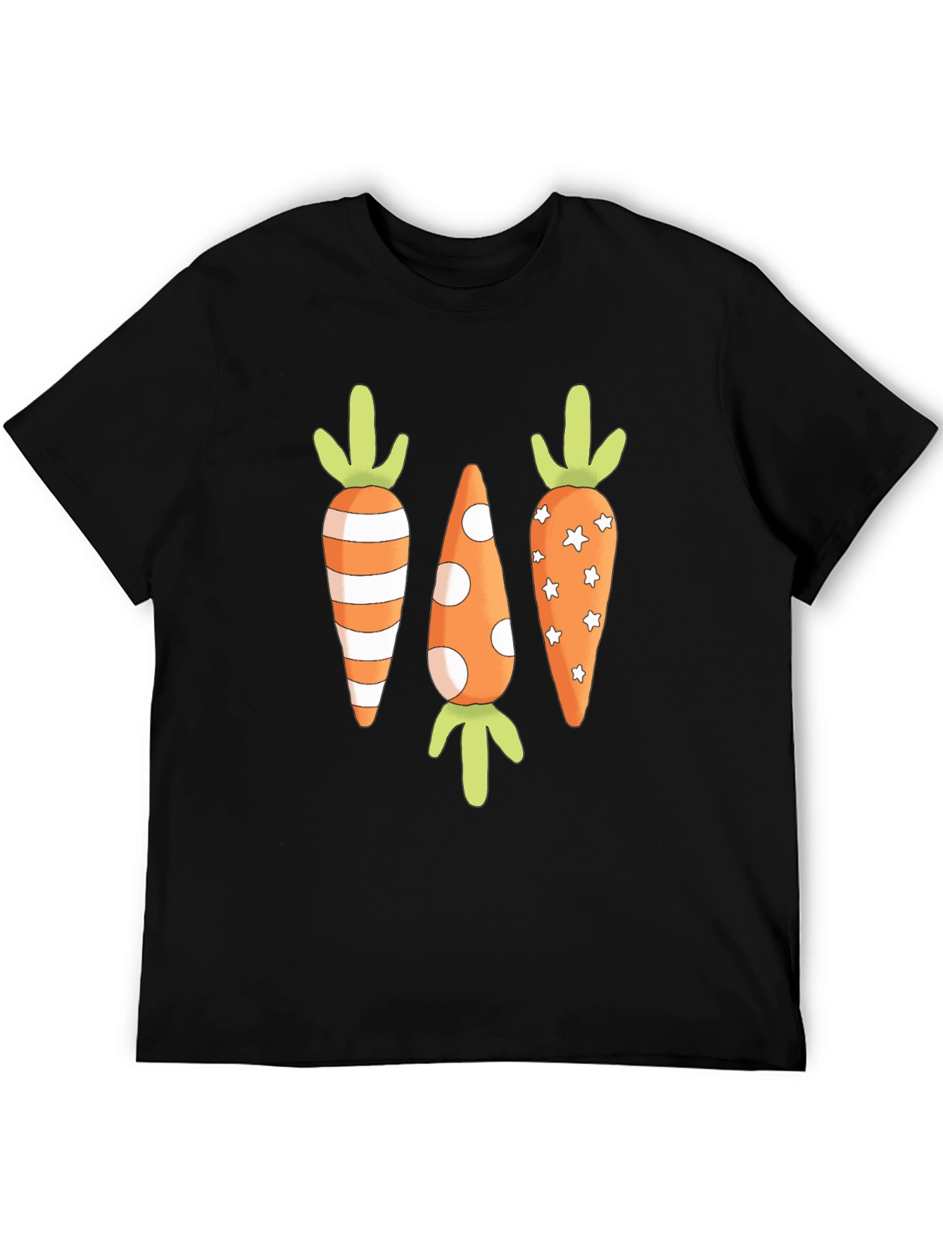 Carrot Print Tee - Easter Holiday T-Shirt