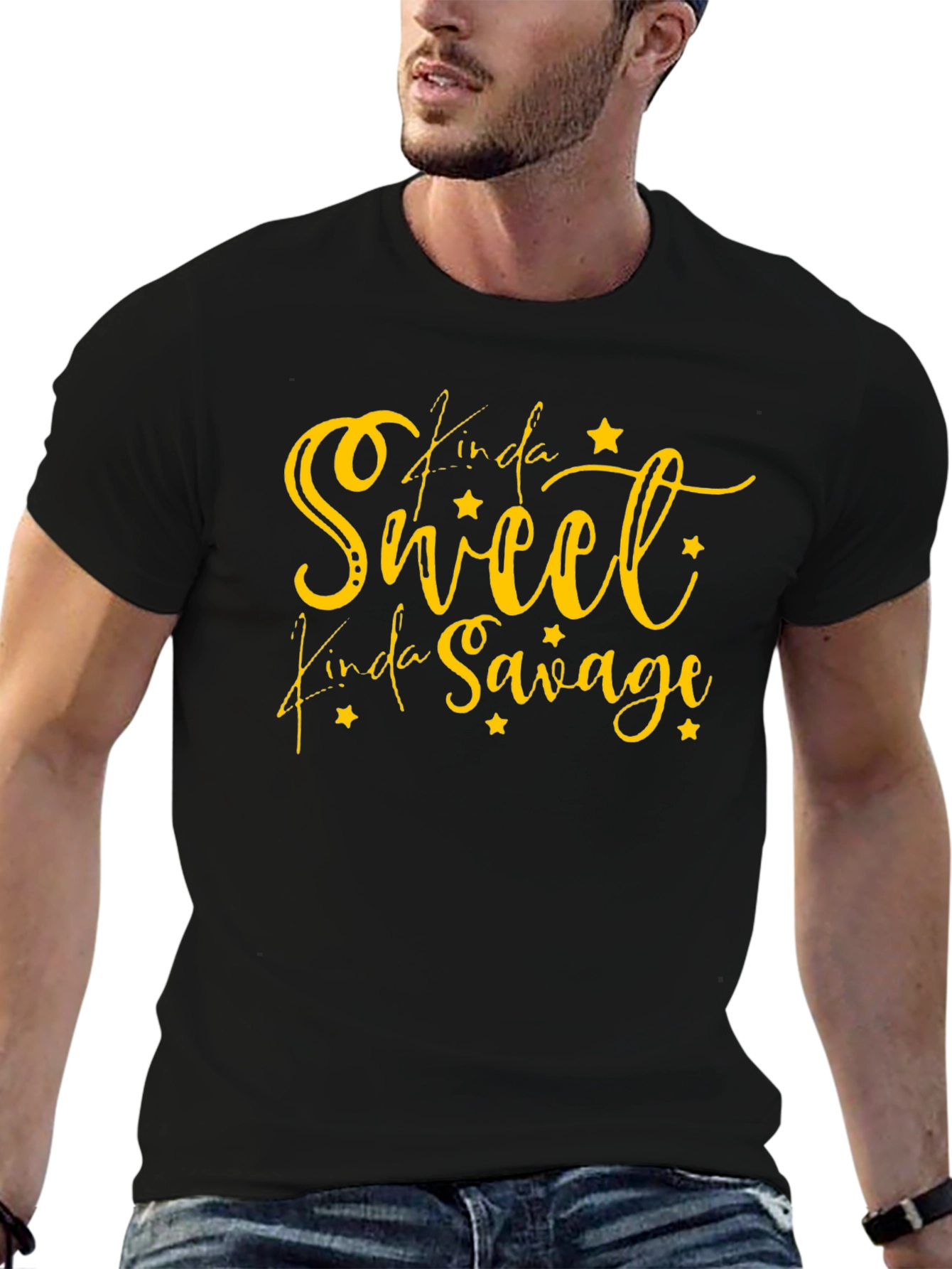 Kinda Sweet Kinda Savage Black T-Shirt