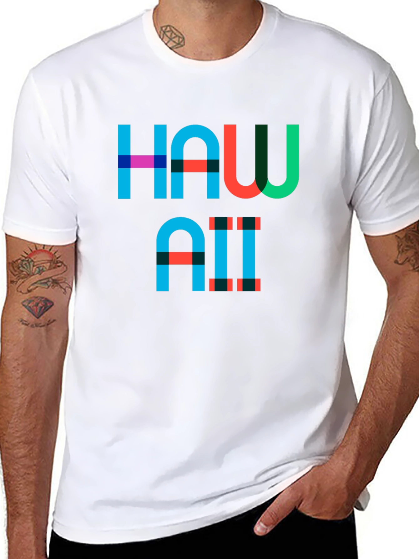 Hawaii Graphic T-Shirt - Retro Island Vibes