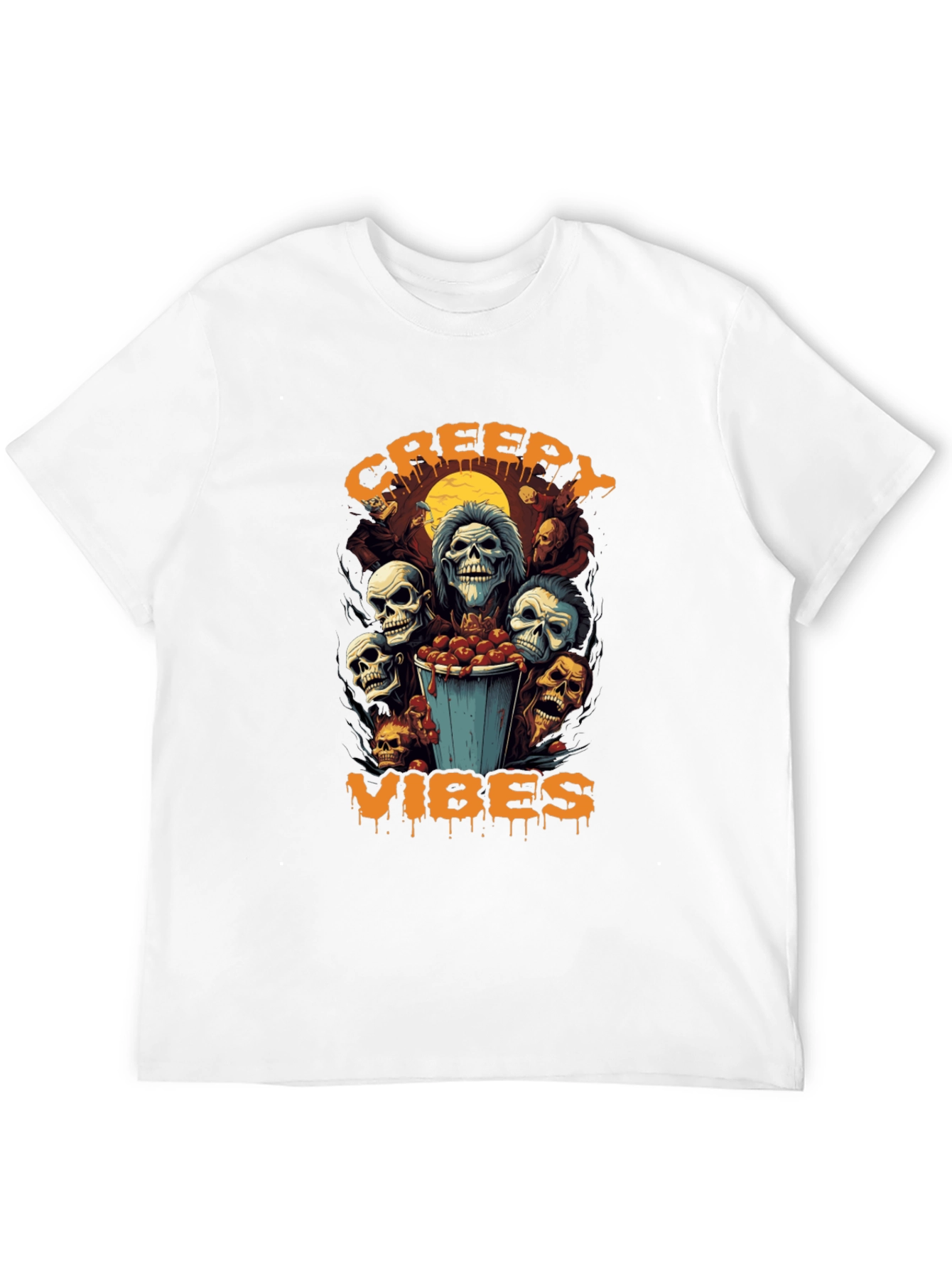 Creepy Vibes Halloween T-Shirt