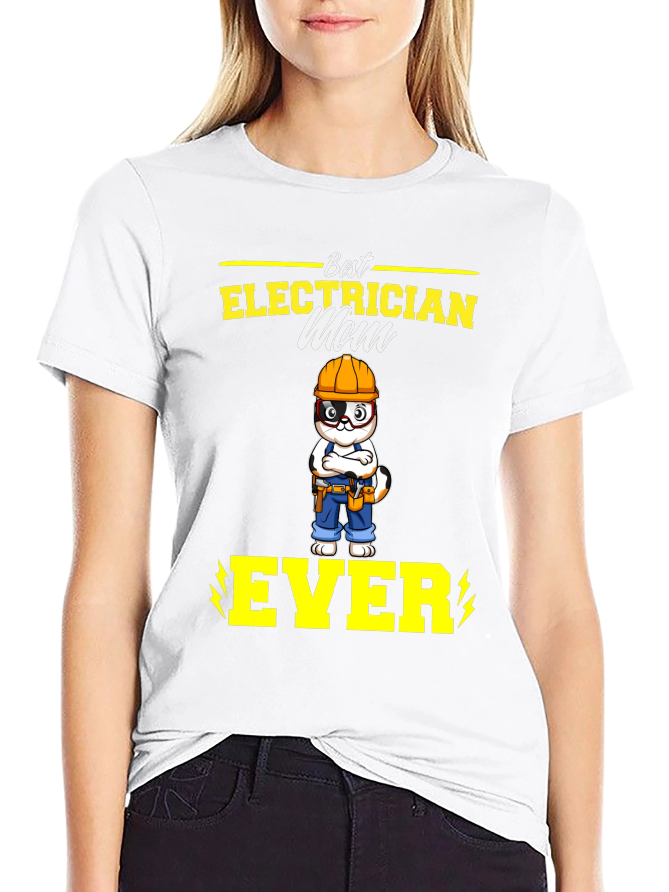 Best Electrician Mom Ever T-Shirt - Funny Gift