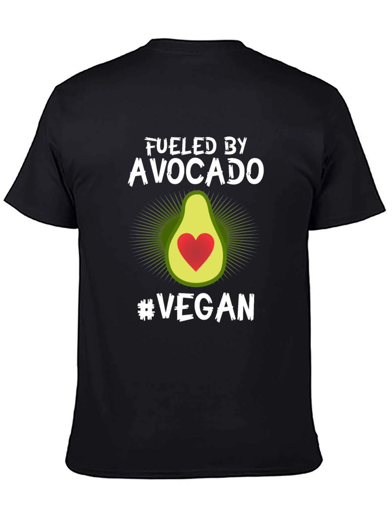 Fueled by Avocado Vegan T-Shirt