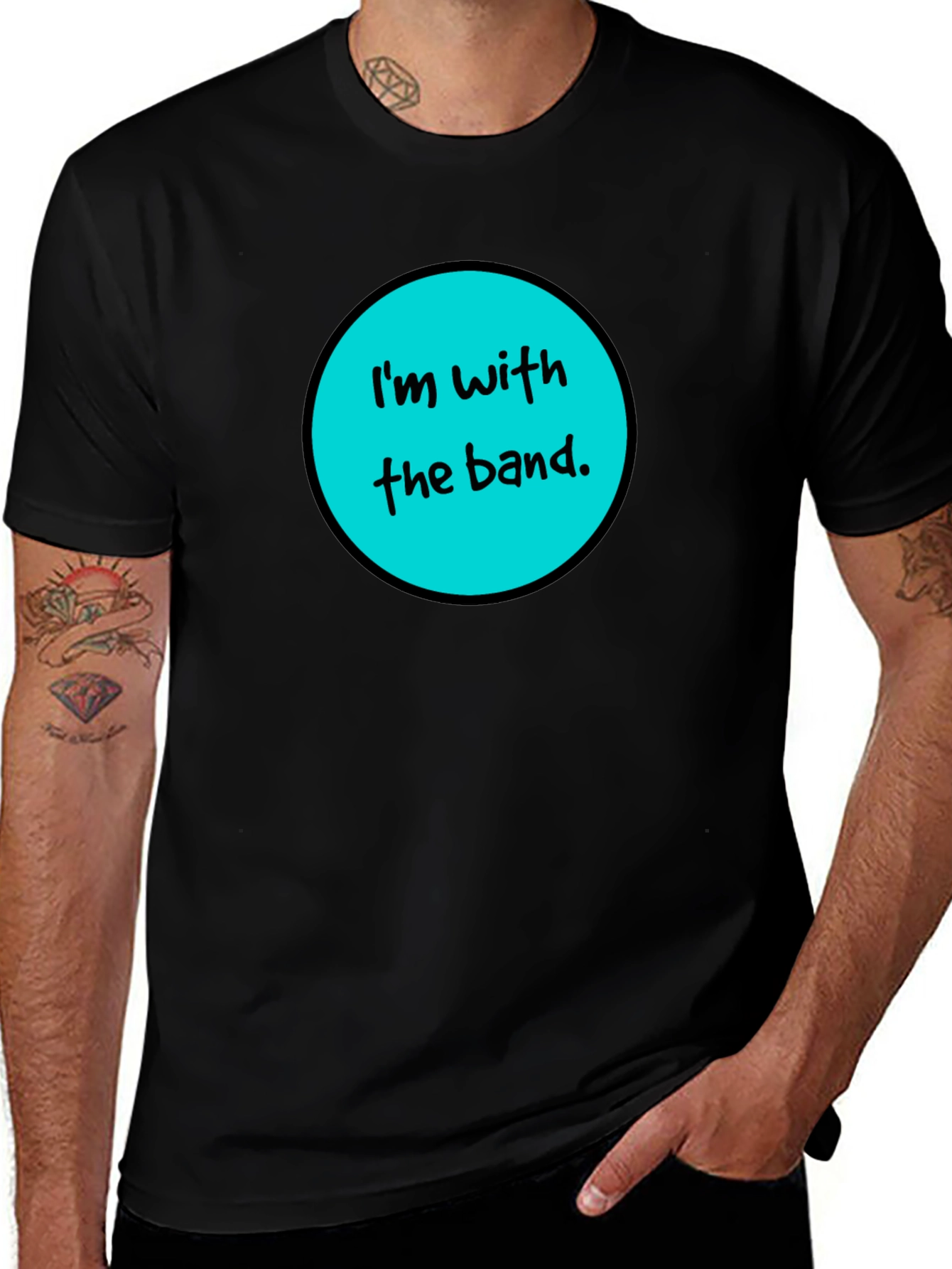 Im With The Band Graphic Tee