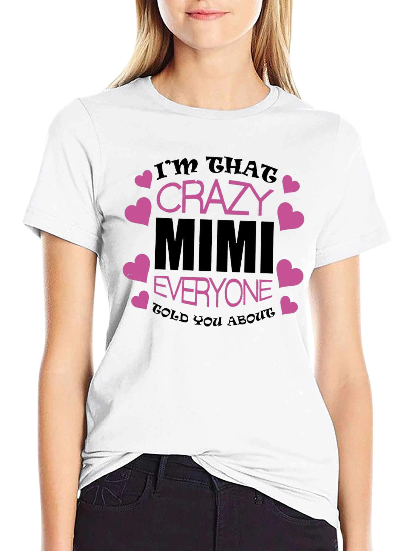 Crazy Mimi T-Shirt - Fun Grandma Gift