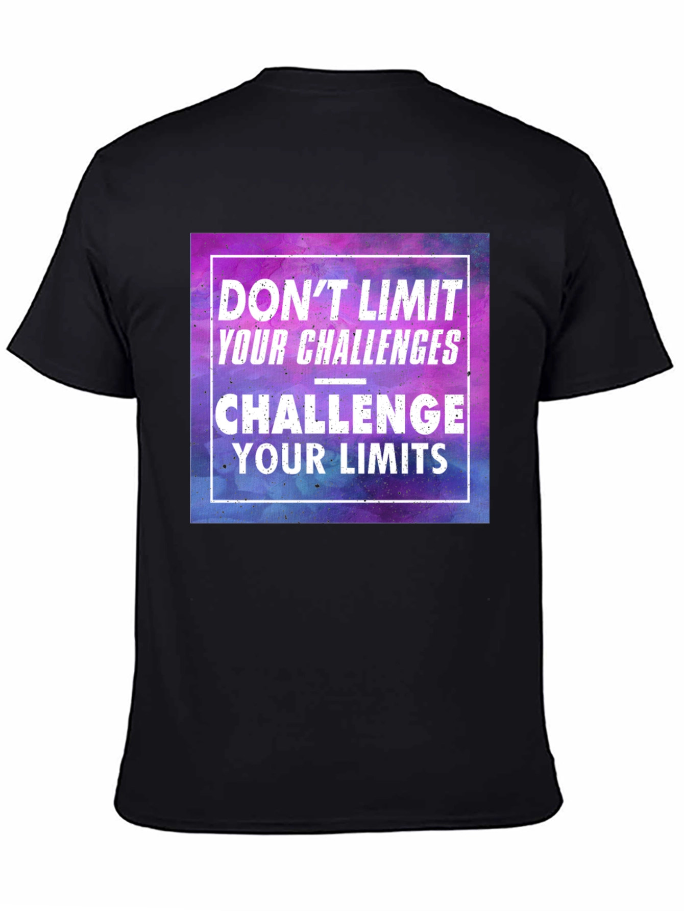 Challenge Your Limits Graphic Tee - Motivational Shirt