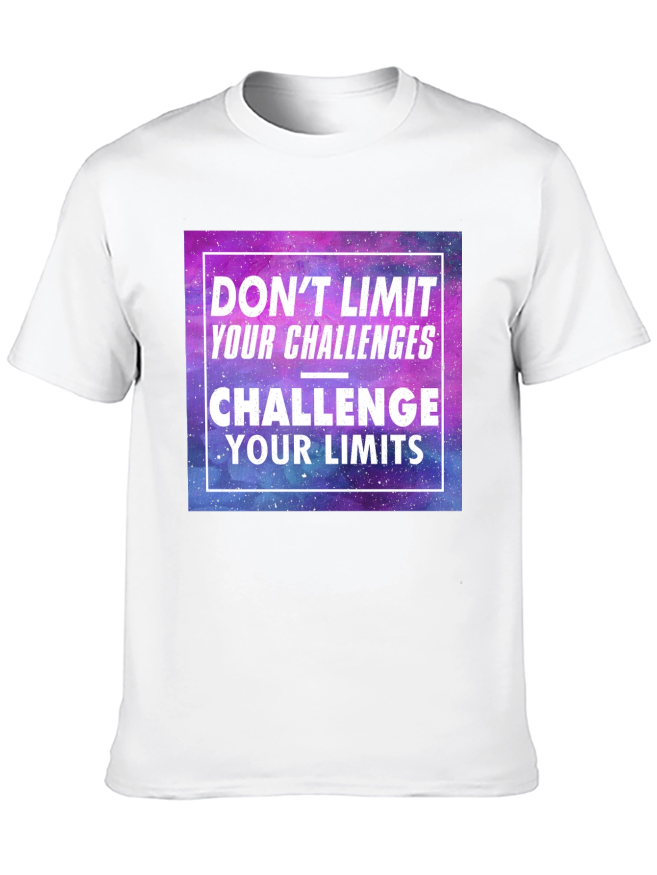 Challenge Your Limits Graphic Tee - Motivational Shirt