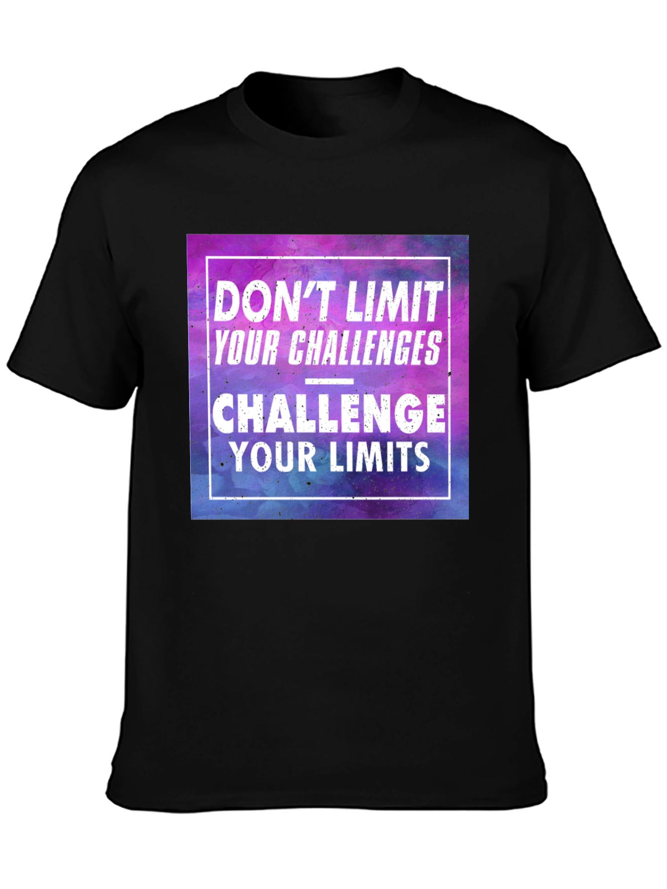 Challenge Your Limits Graphic Tee - Motivational Shirt