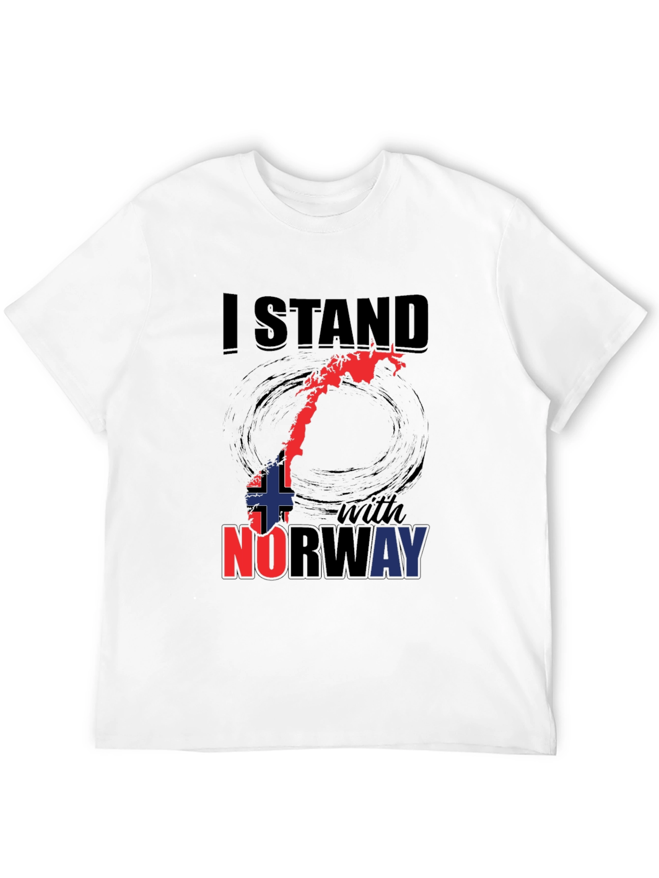 I Stand With Norway Patriotic T-Shirt