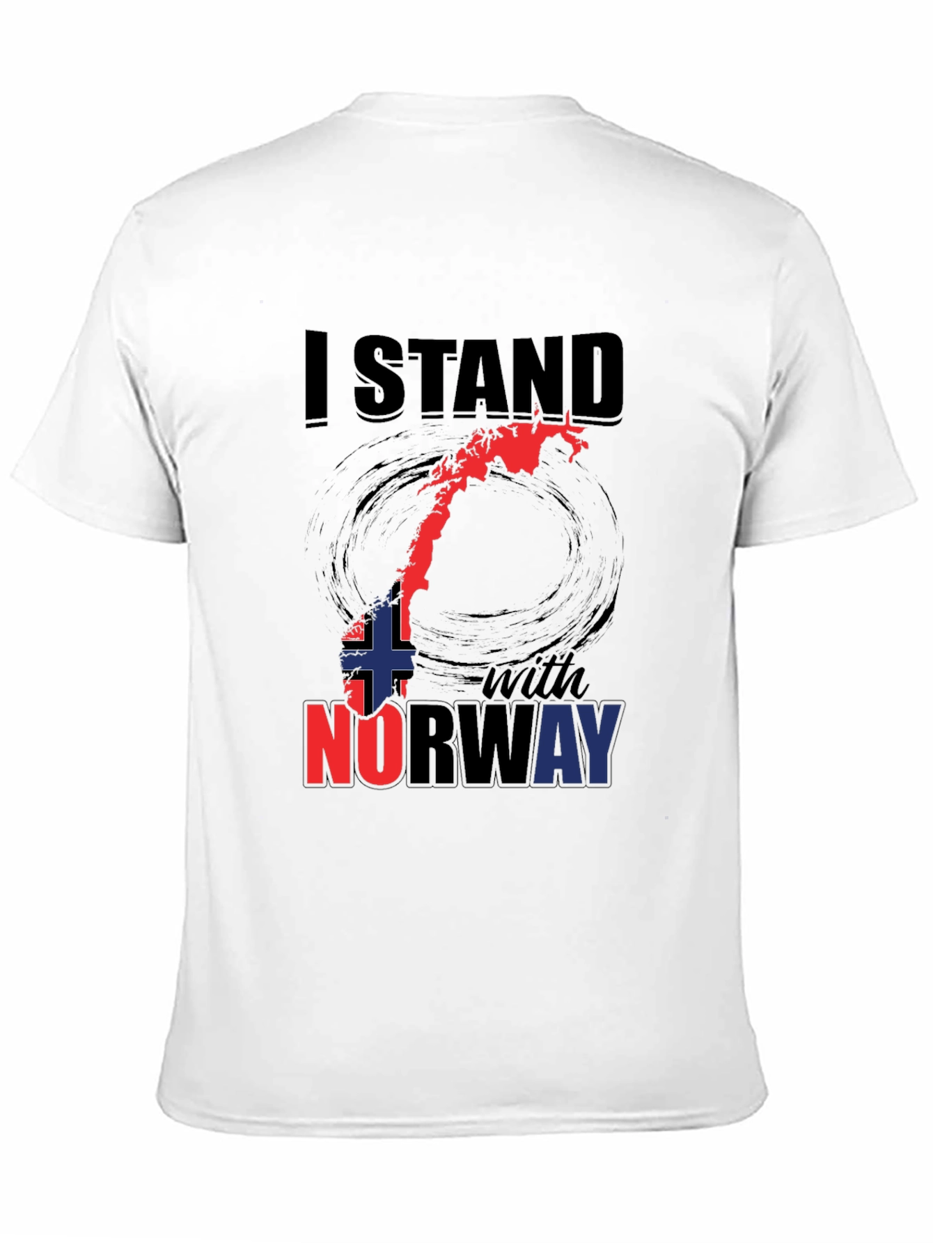 I Stand With Norway Patriotic T-Shirt