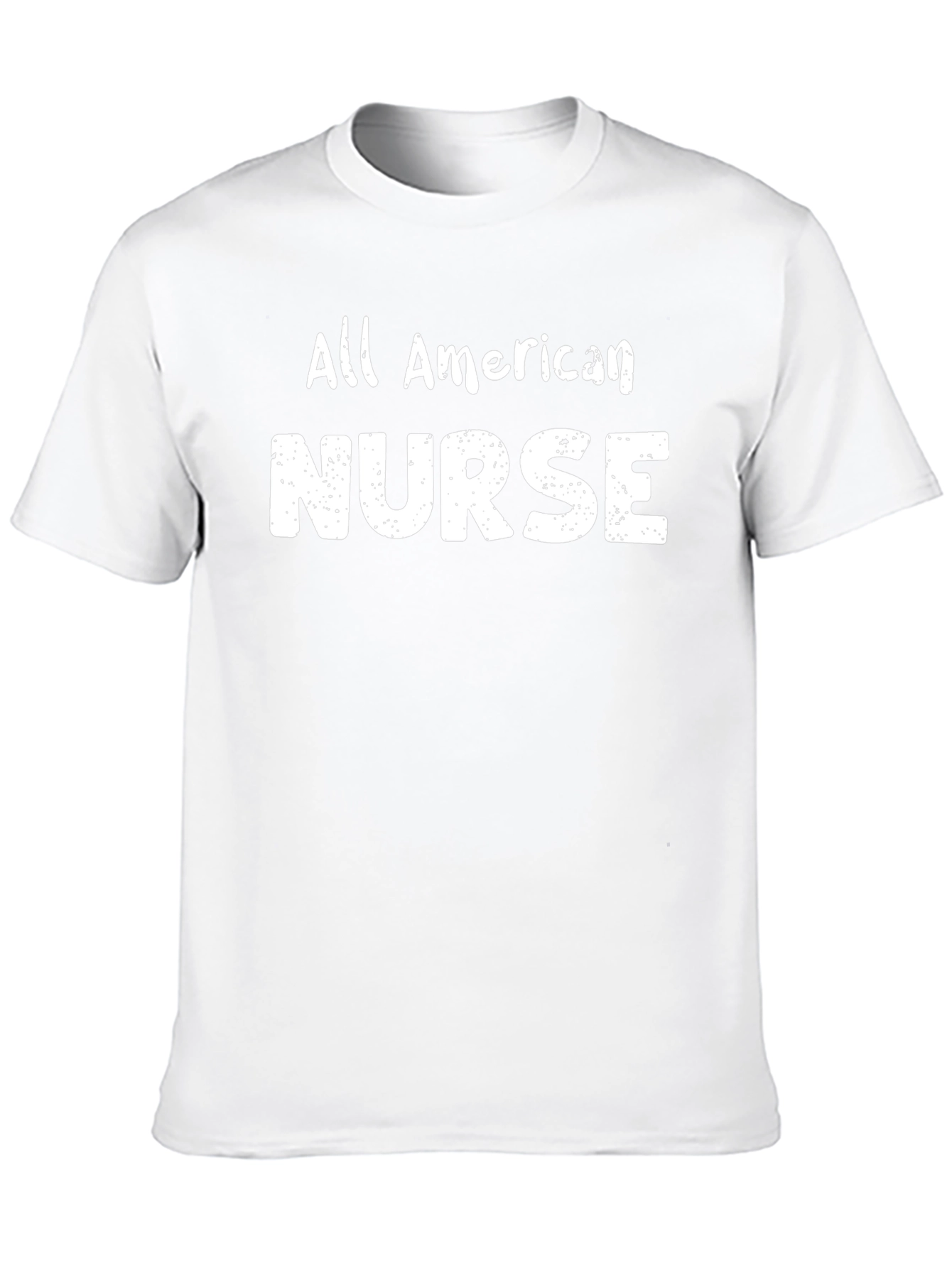 All American Nurse T-Shirt - Black
