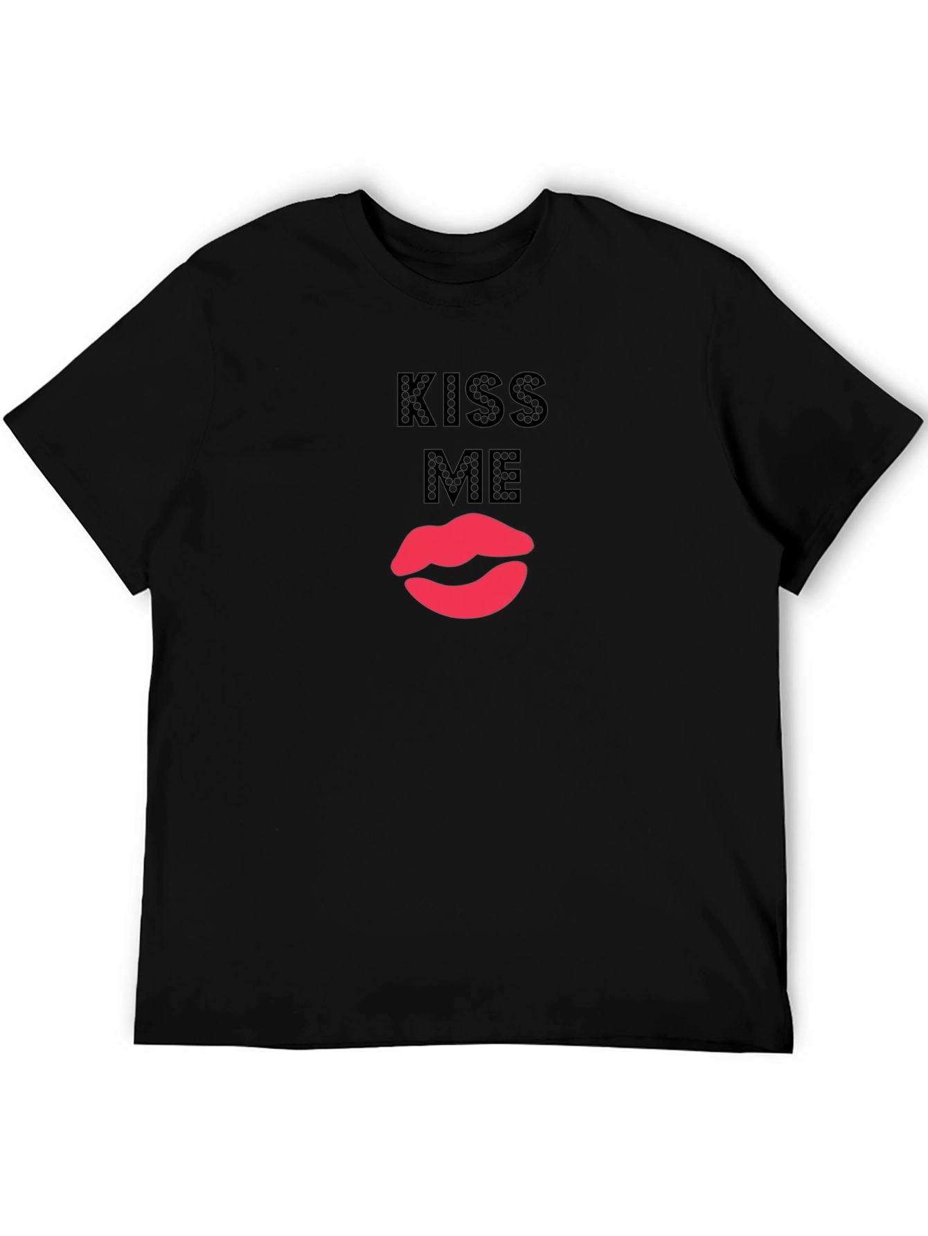 Kiss Me Lips Graphic T-Shirt