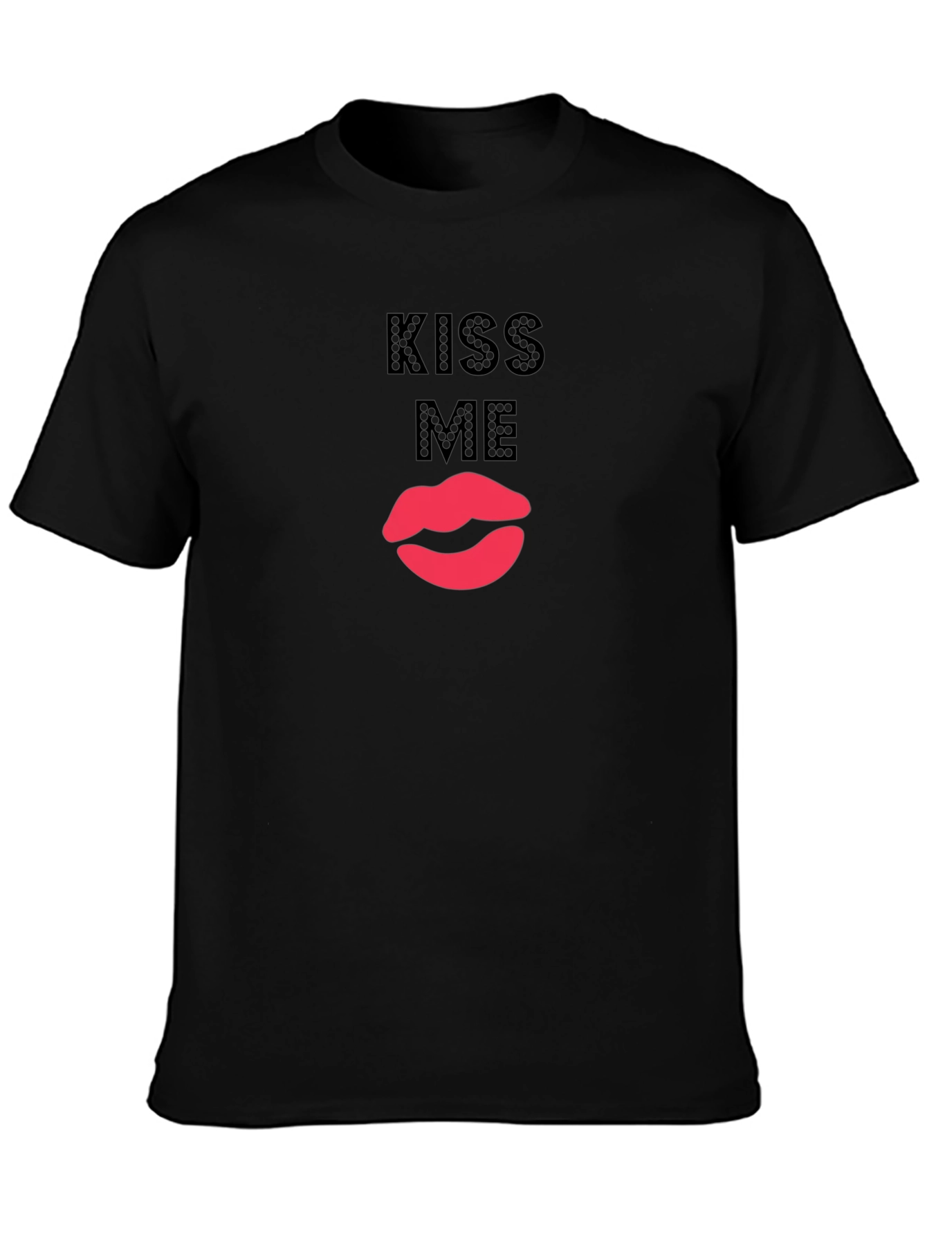 Kiss Me Lips Graphic T-Shirt