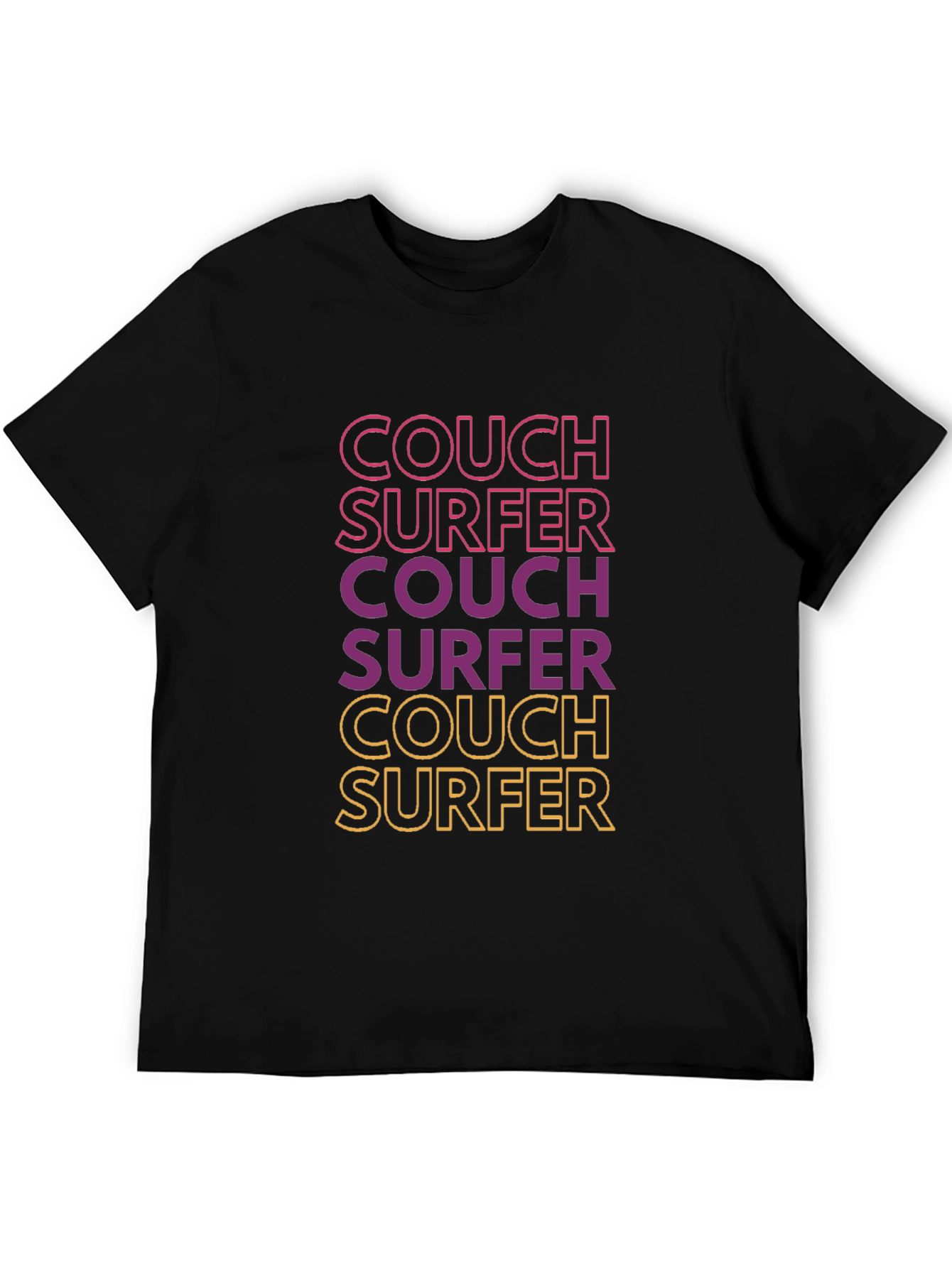 Couch Surfer Graphic Tee - Relaxed Style!