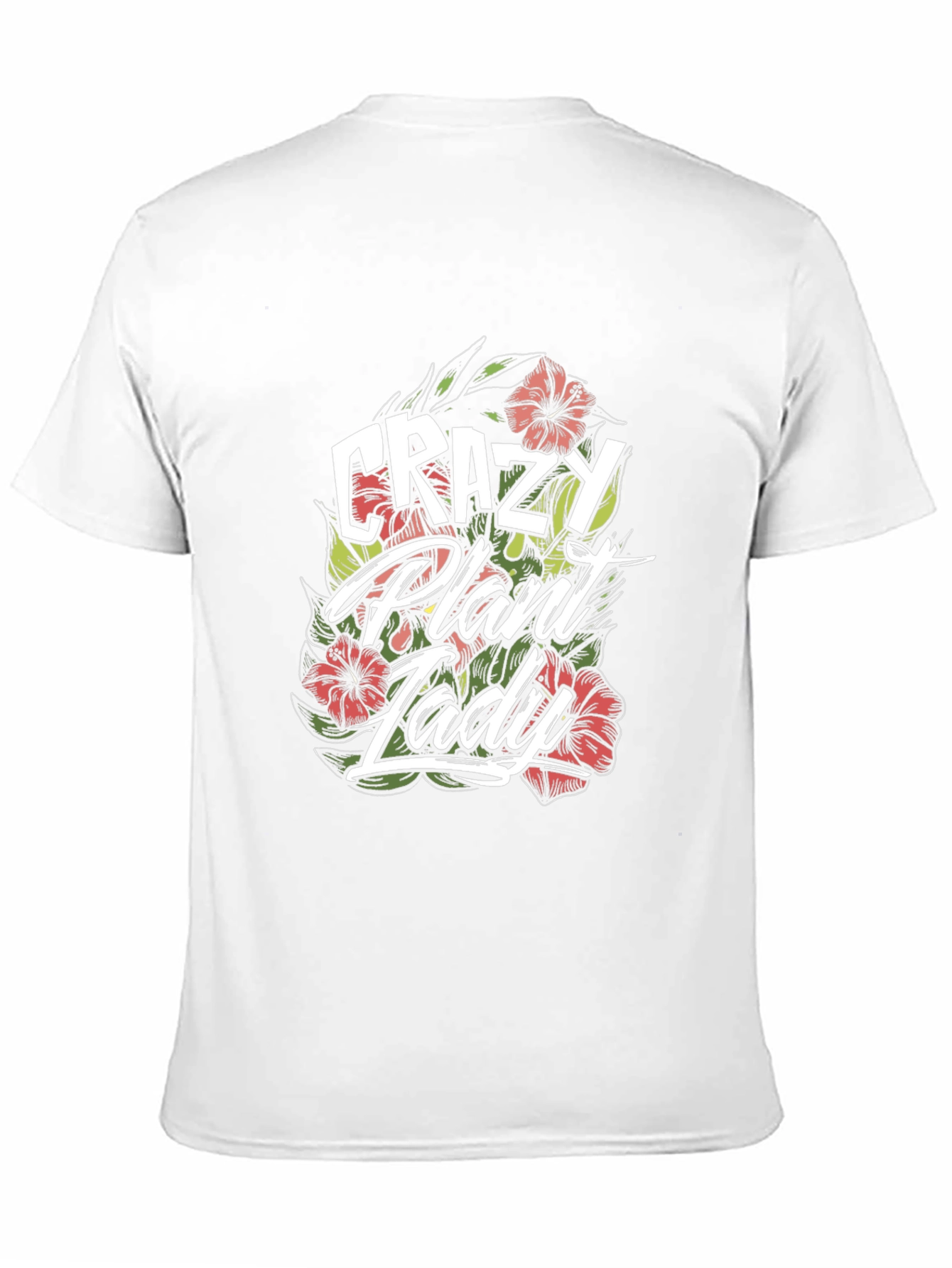 Crazy Plant Lady Graphic Tee - Black